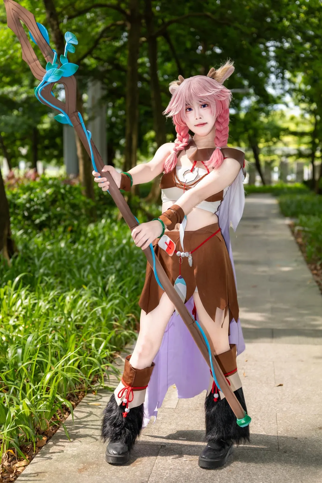 漫展返图, 王者荣耀, 人像摄影, 户外cosplay, 瑶cos - 第7张