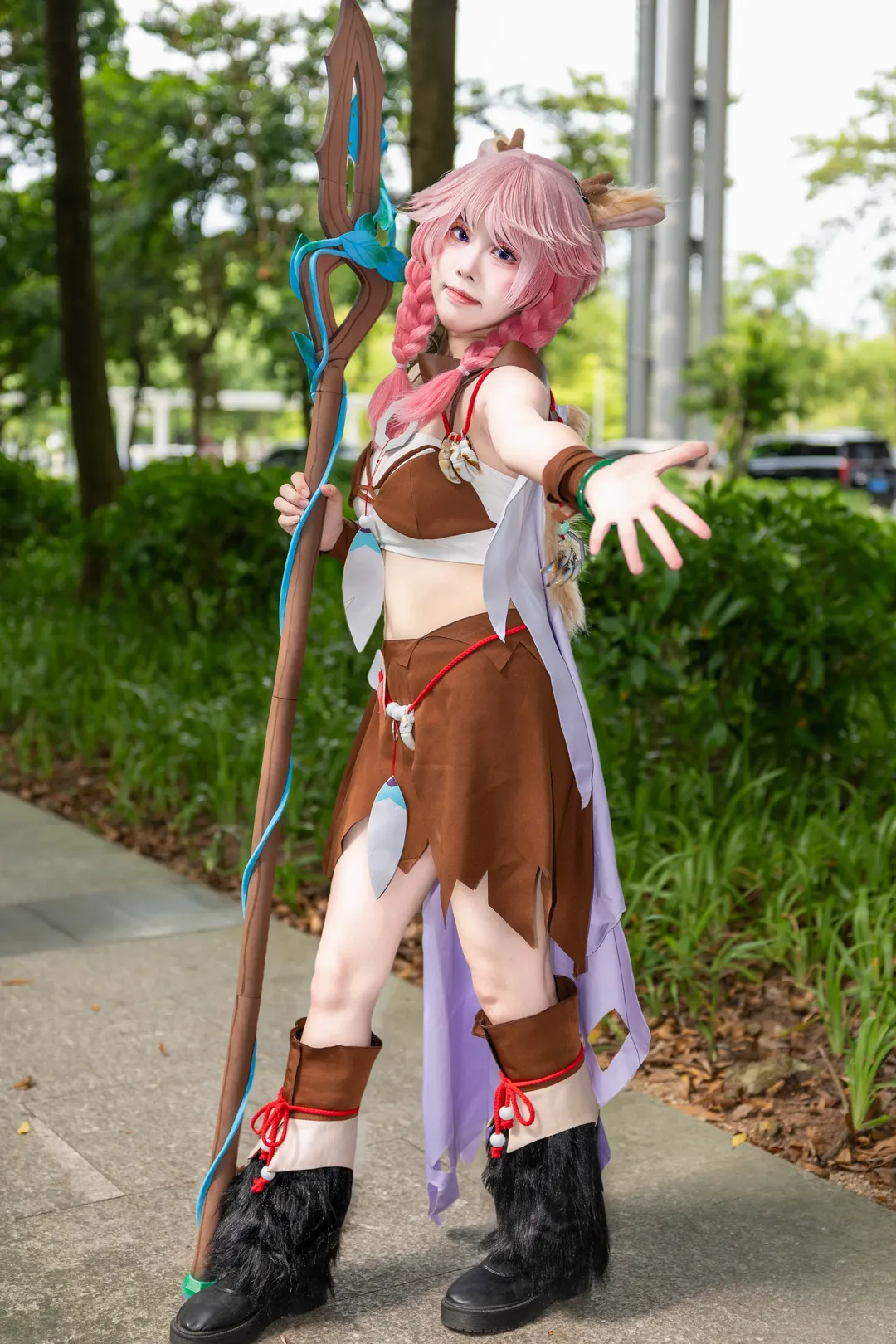 漫展返图, 王者荣耀, 人像摄影, 户外cosplay, 瑶cos - 第8张
