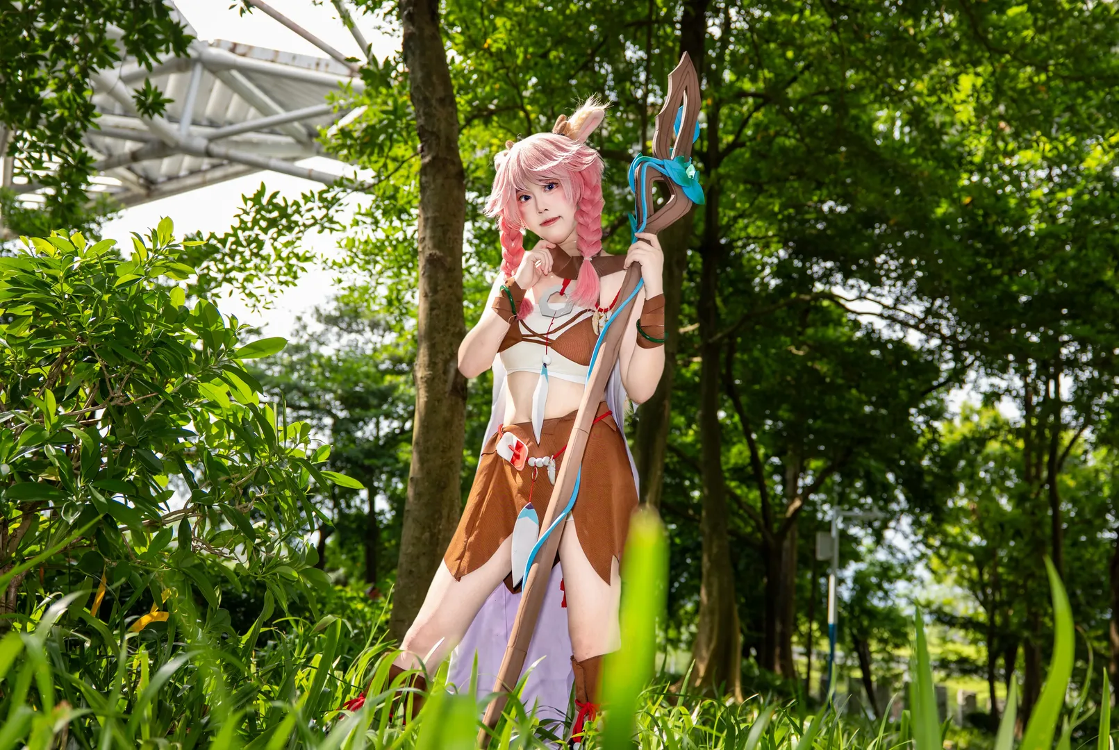 漫展返图, 王者荣耀, 人像摄影, 户外cosplay, 瑶cos - 第9张
