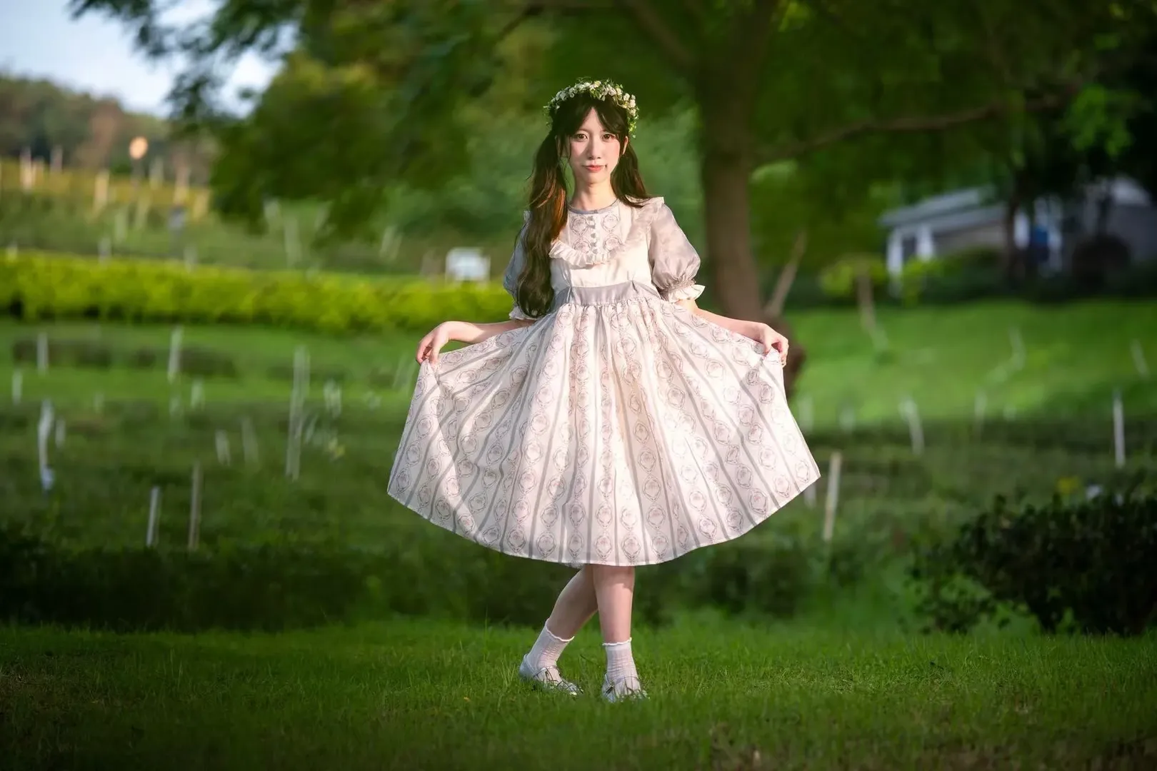 二次元, 氛围感, 人像摄影, 外拍, lolita