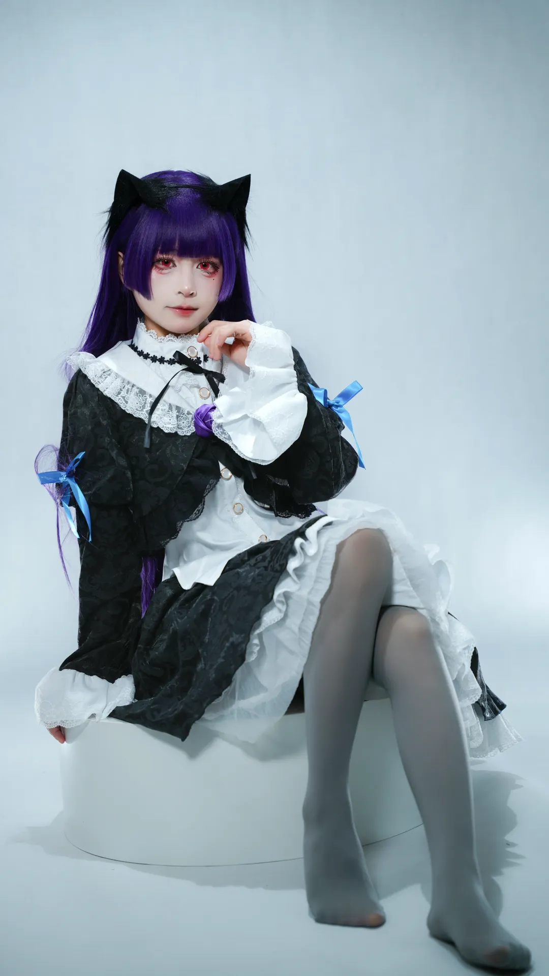 cosplay, 五更琉璃cos, 猫耳, 哥特风, 我的妹妹不可能这么可爱