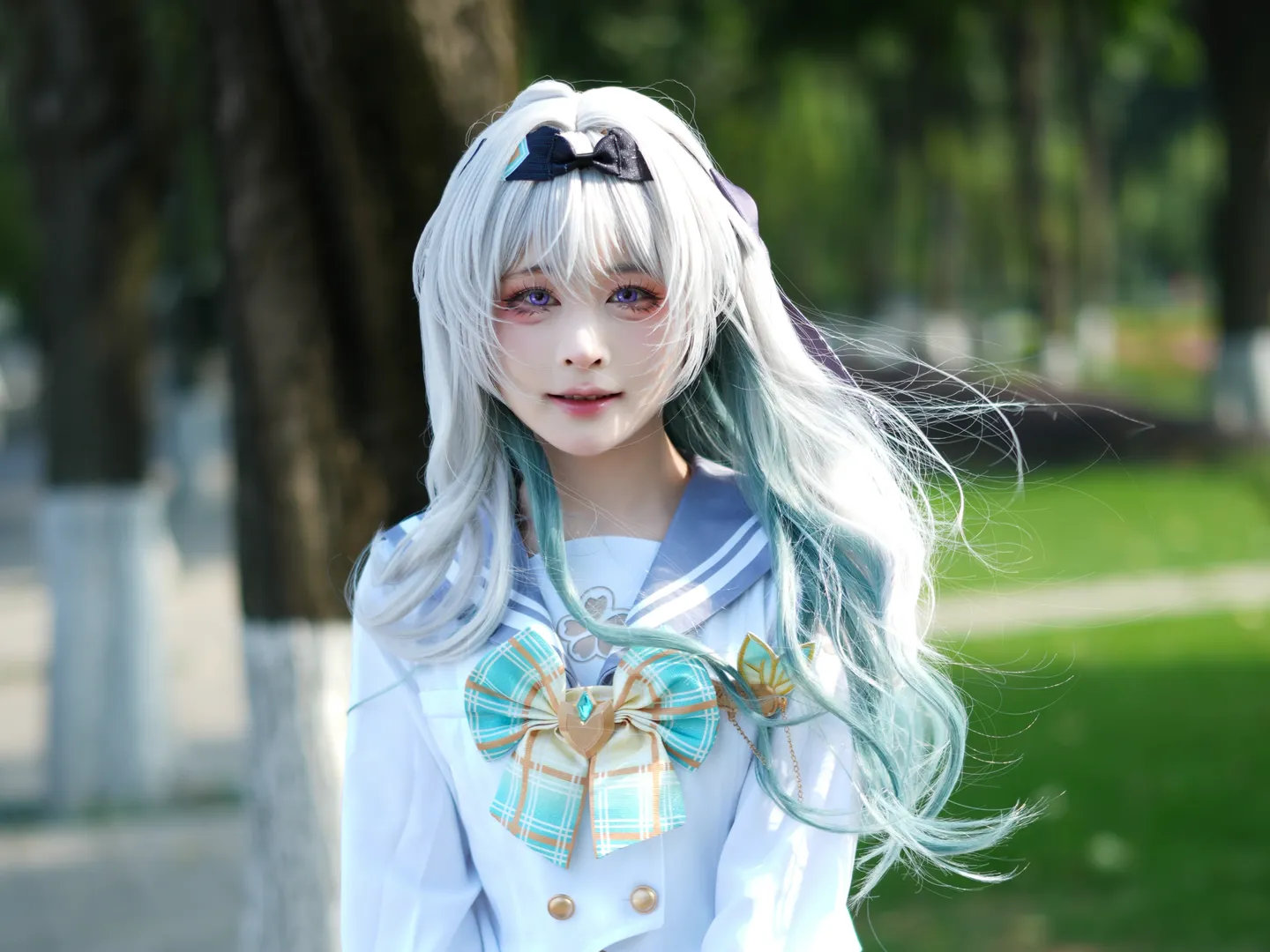 崩壊：スターレイル, アウトドア撮影, ホタル コスプレ, コスプレ日常, 二次元ファッション - 4枚目