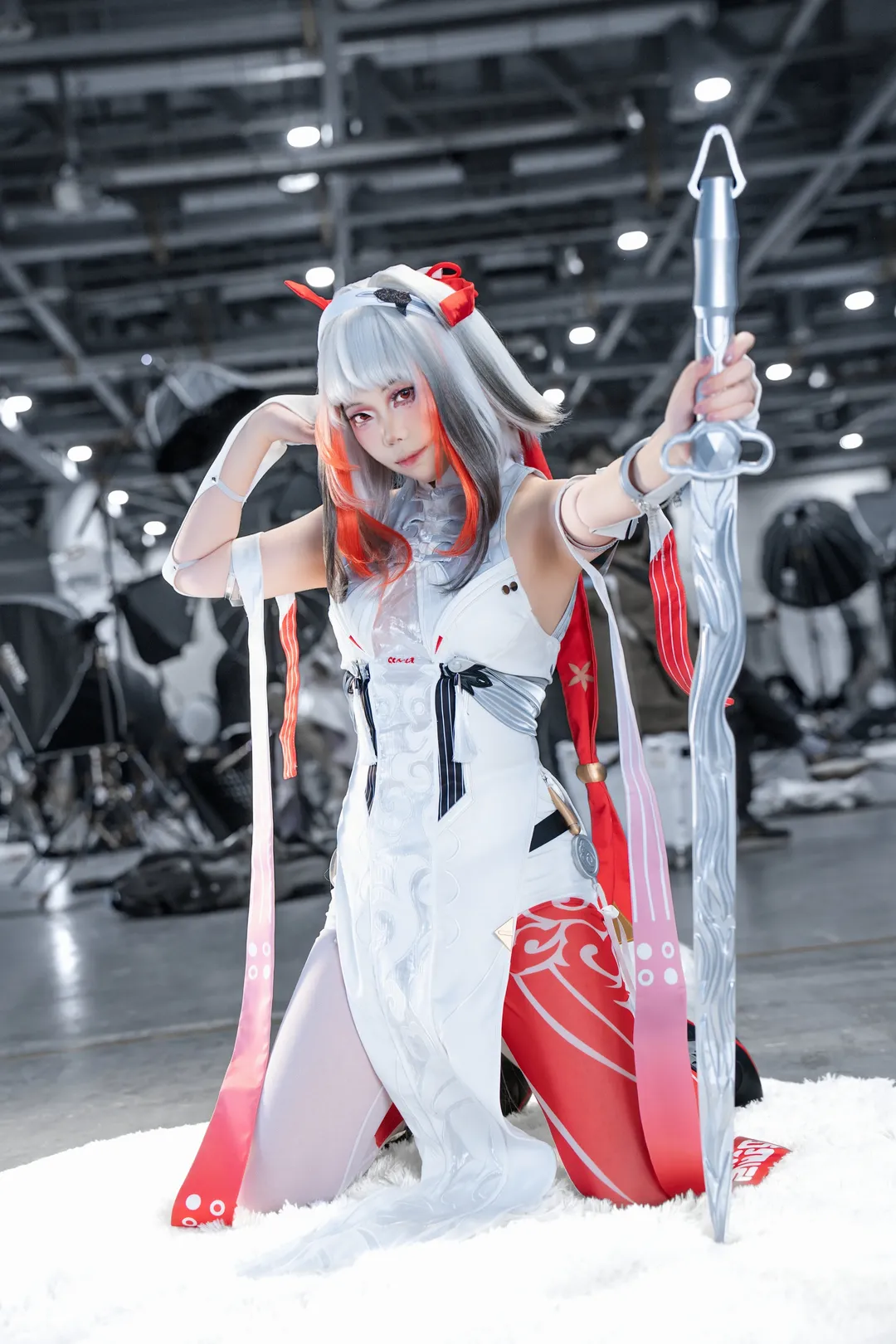 叶瞬光cos, 绝区零, cosplay, 场照, 漫展返图