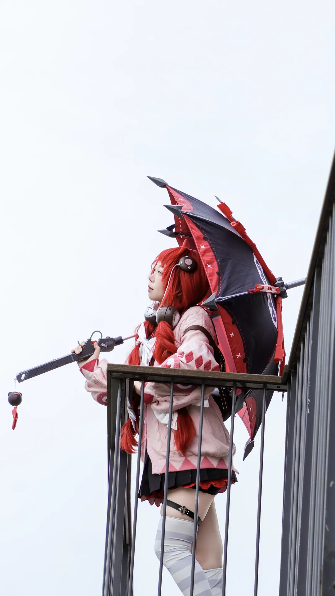 绝区零, 浮波柚叶cos, cosplay摄影, 户外漫展, 杭钢公园
