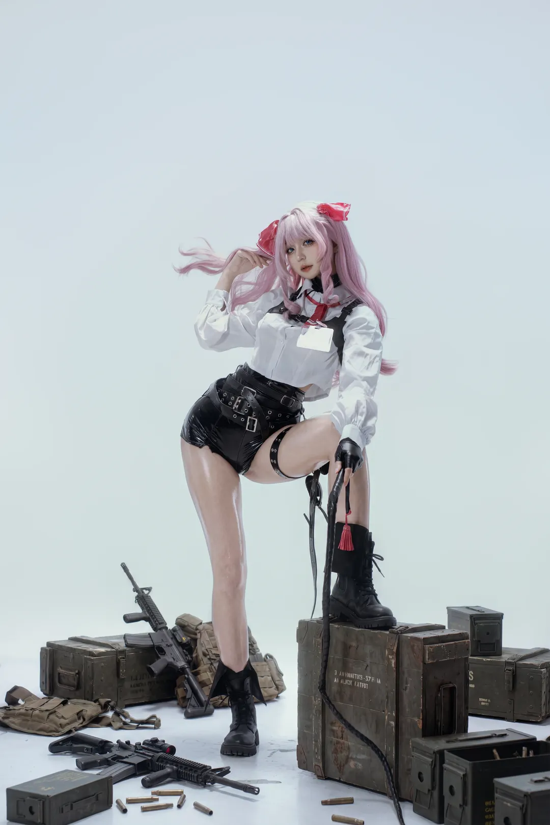 胜利女神Nikke, 战术少女, cosplay日常, 白棚摄影, 尤妮cos