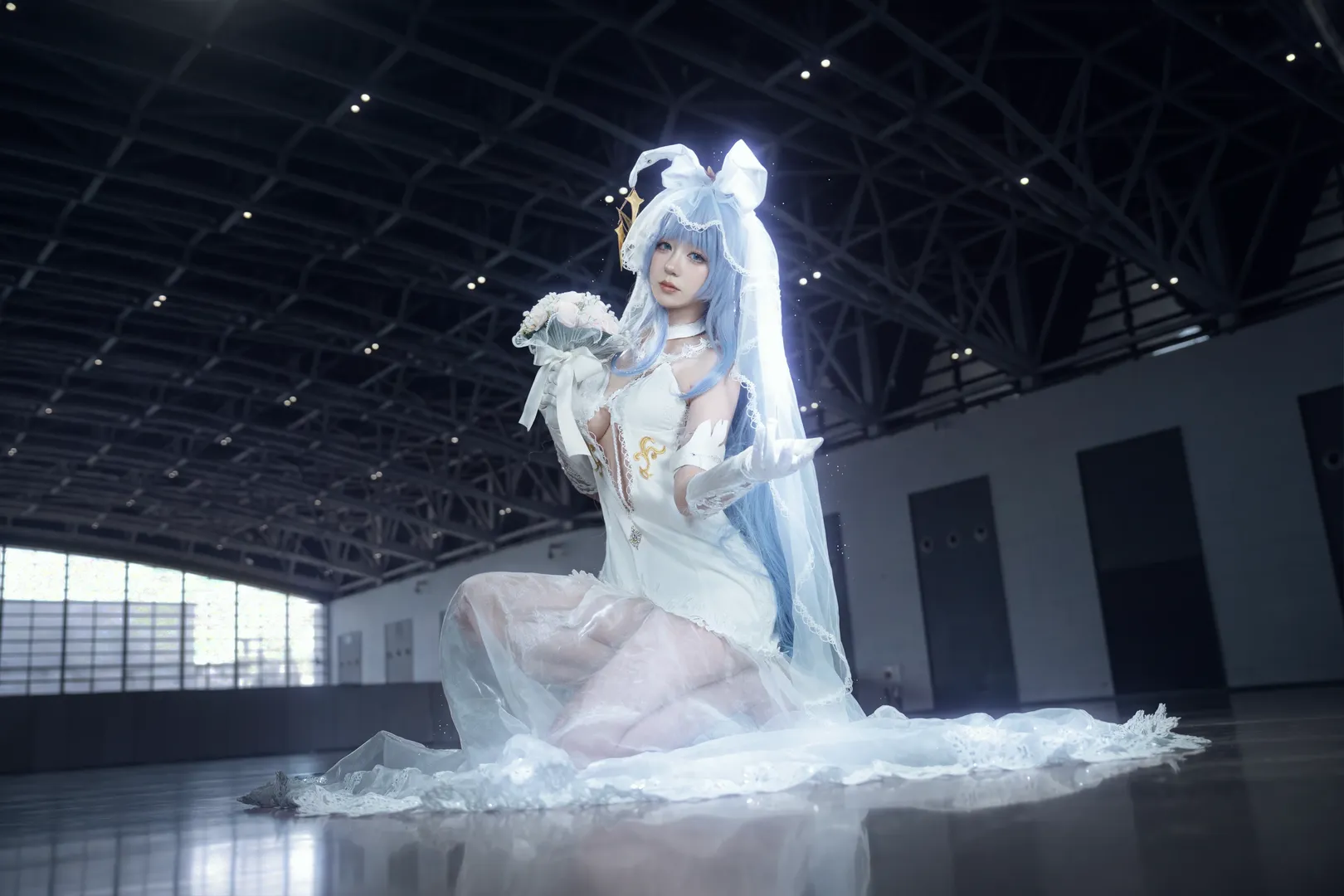 碧藍航線, 婚紗cos, 漫展場照, 新澤西cos, 白雪之儀