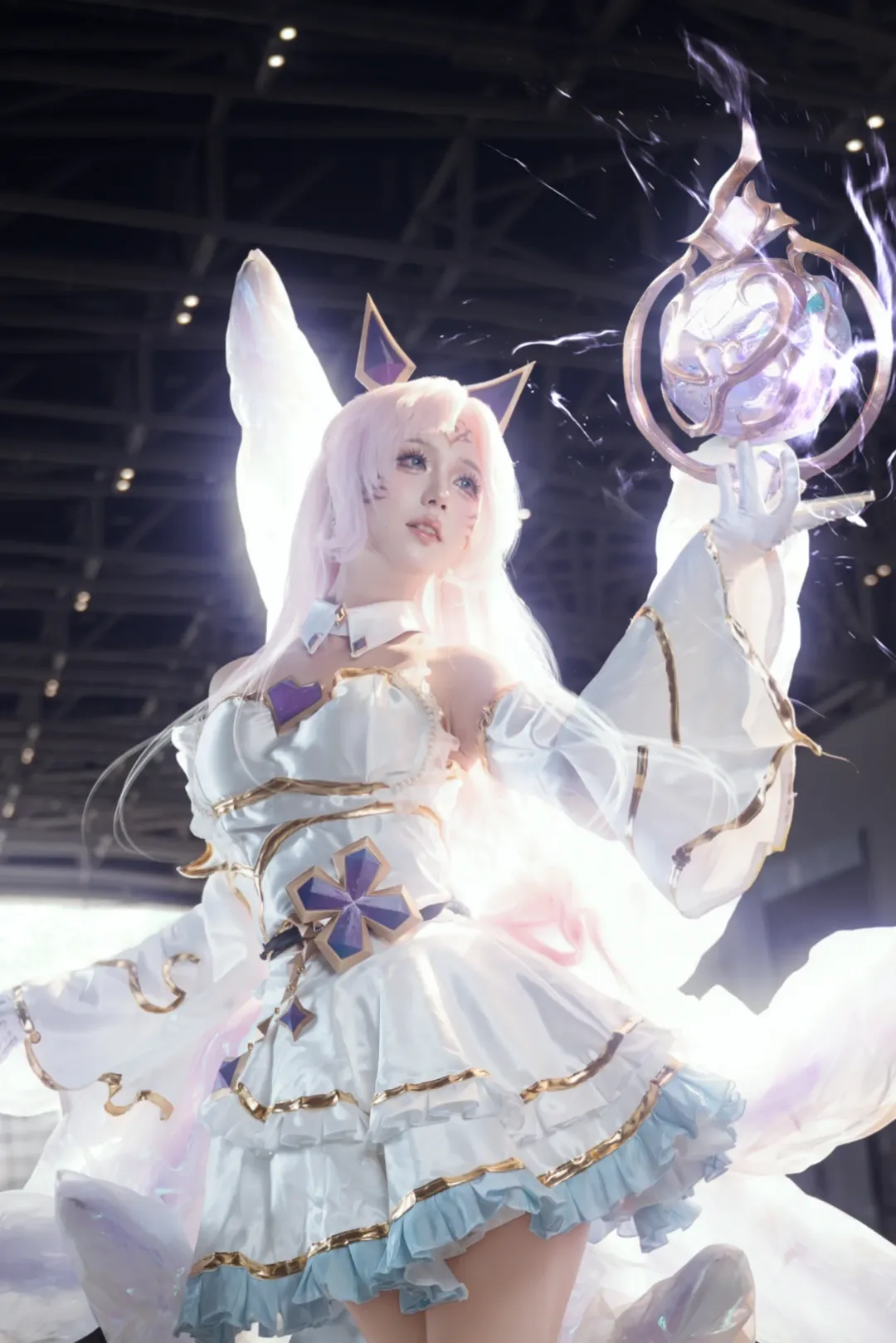 漫展返图, cosplay穿搭, 阿狸cos, 金铲铲之战, 至臻阿狸