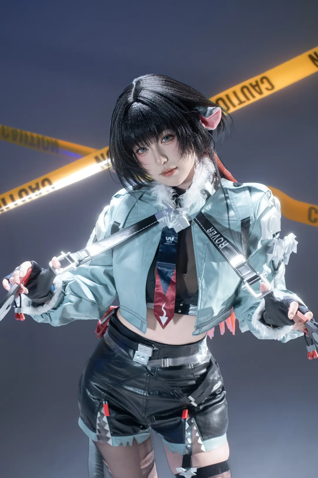 绝区零, 白棚拍摄, cosplay摄影, 简杜cos, 猫希人cos - 第1张