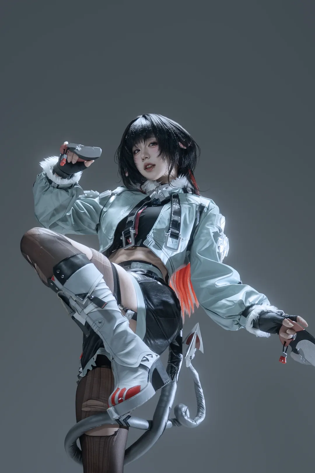 絕區零, cosplay攝影, 機能風穿搭, 簡杜cos, 白棚棚拍