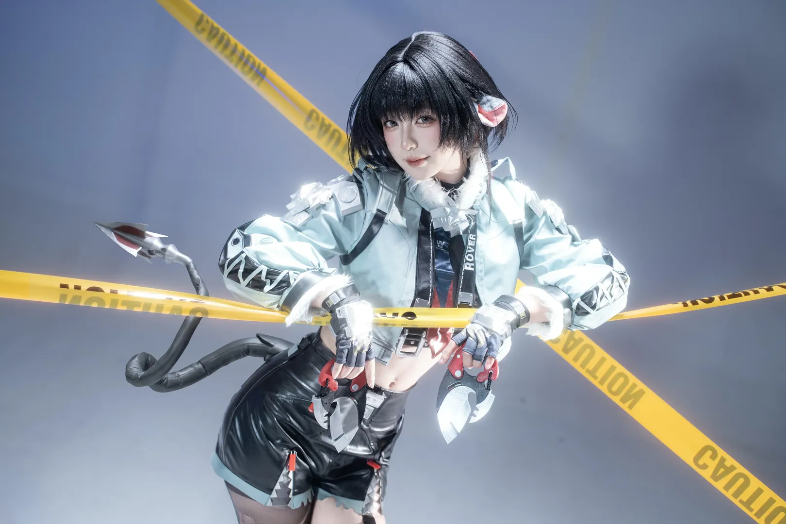 絕區零, 白棚攝影, 機能風穿搭, 簡杜cos, 貓希人