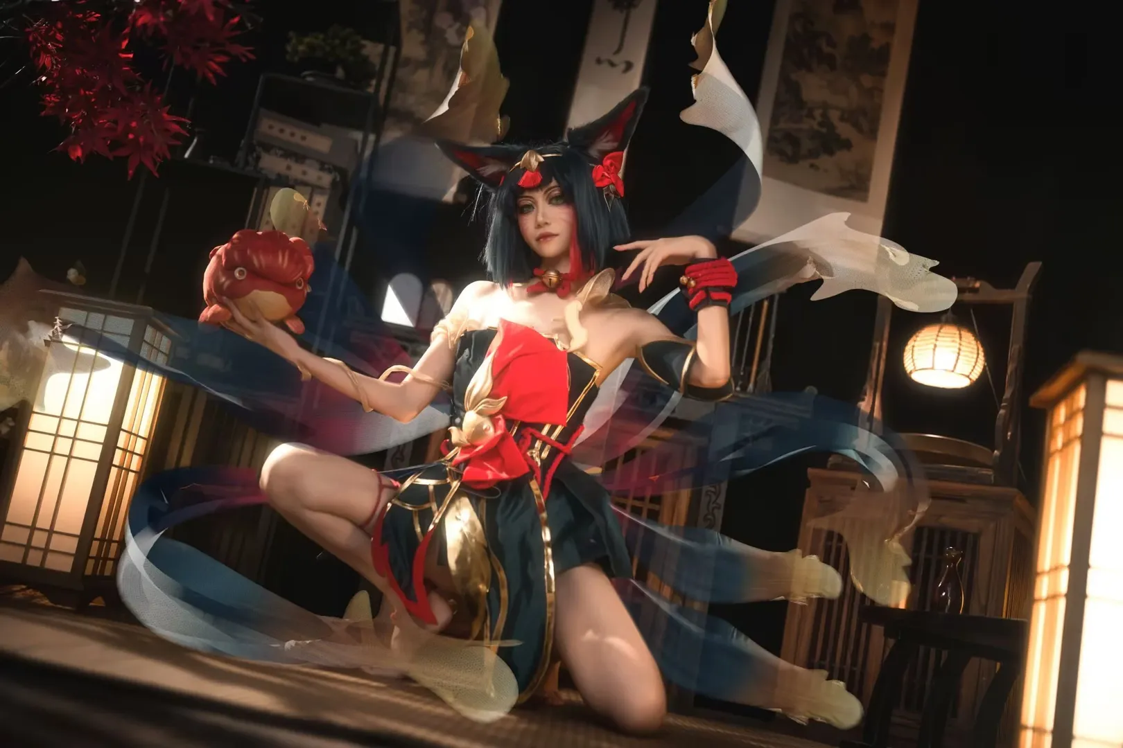 Genshin Impact, cosplay, Yun Jin cosplay, Xiangling cosplay, Tingyun cosplay - Image 4