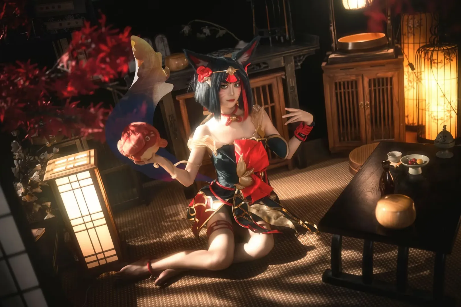 Genshin Impact, cosplay, Yun Jin cosplay, Xiangling cosplay, Tingyun cosplay - Image 5