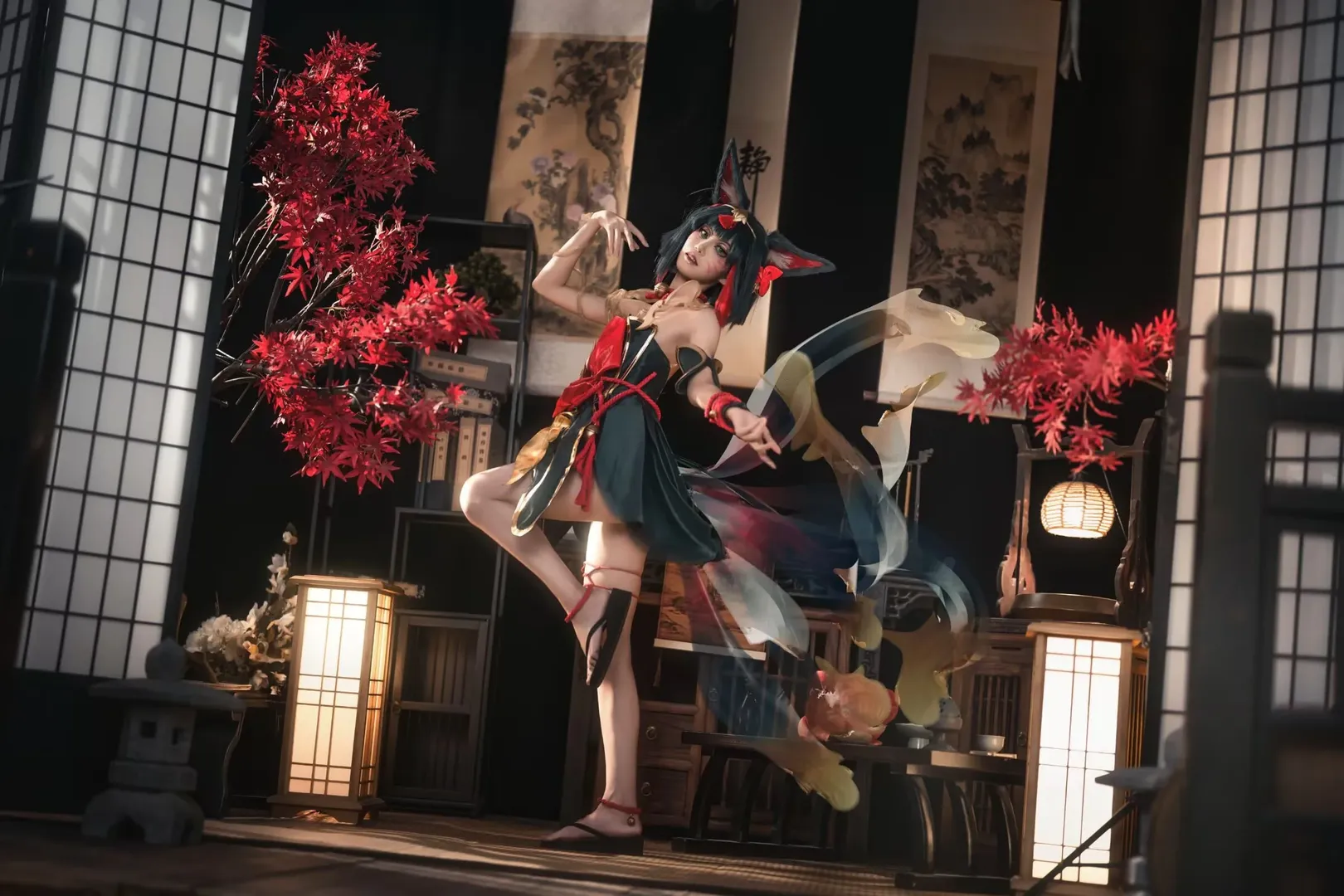 Genshin Impact, cosplay, Yun Jin cosplay, Xiangling cosplay, Tingyun cosplay