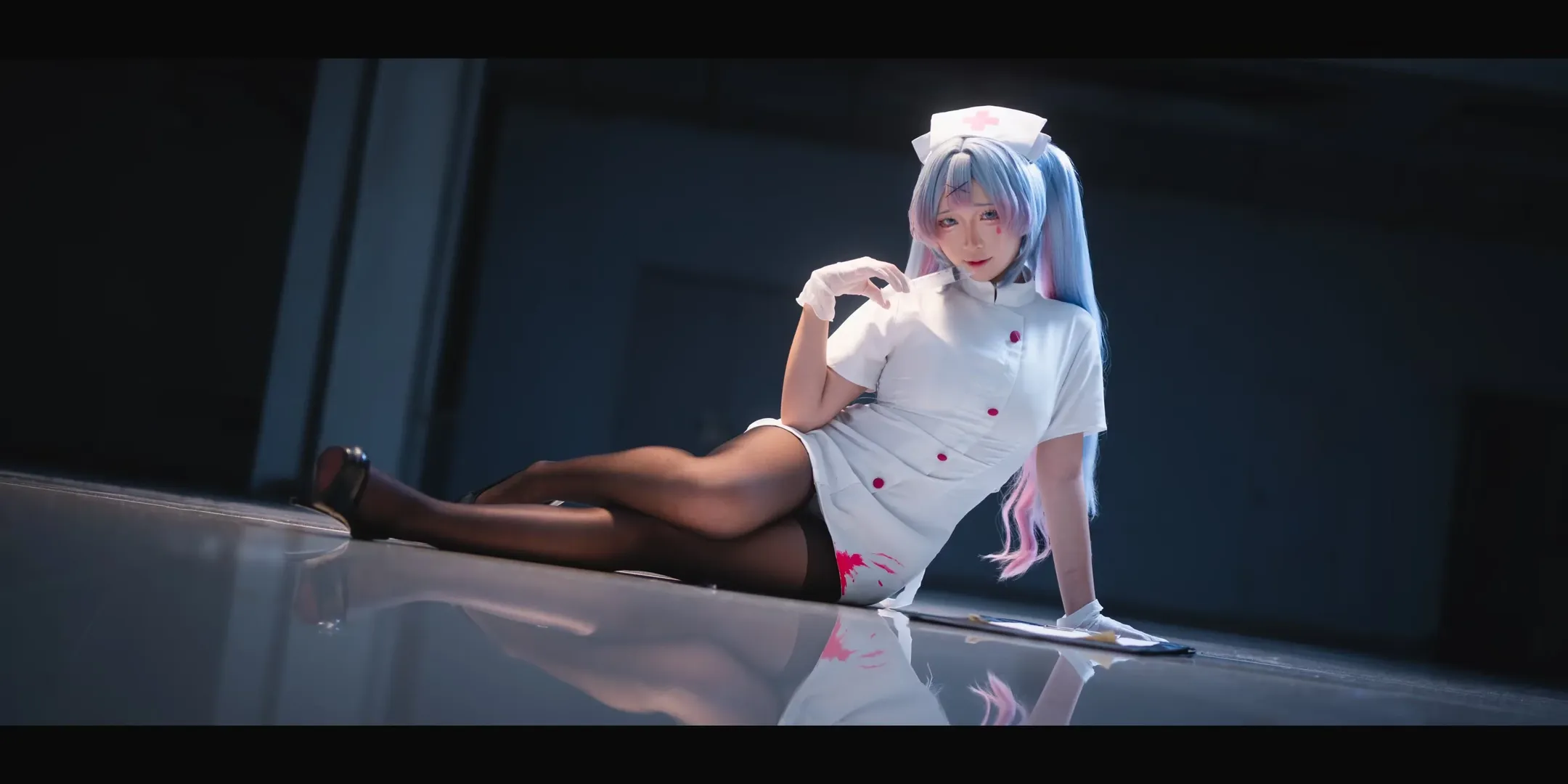cosplay, 漫展返图, 黑丝, 二次元写真, 护士cos