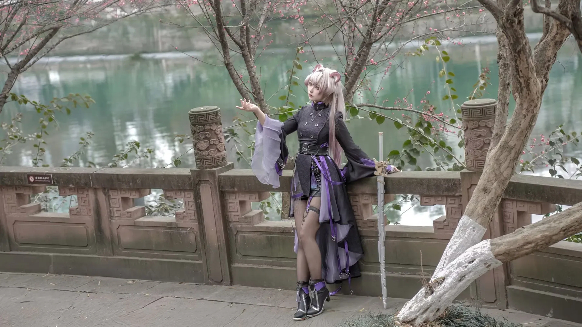 Chinese-style cosplay, Xuenü and Gao Jianli cosplay, JX3, Chinese-style Lolita, Bamboo forest portrait - Image 3
