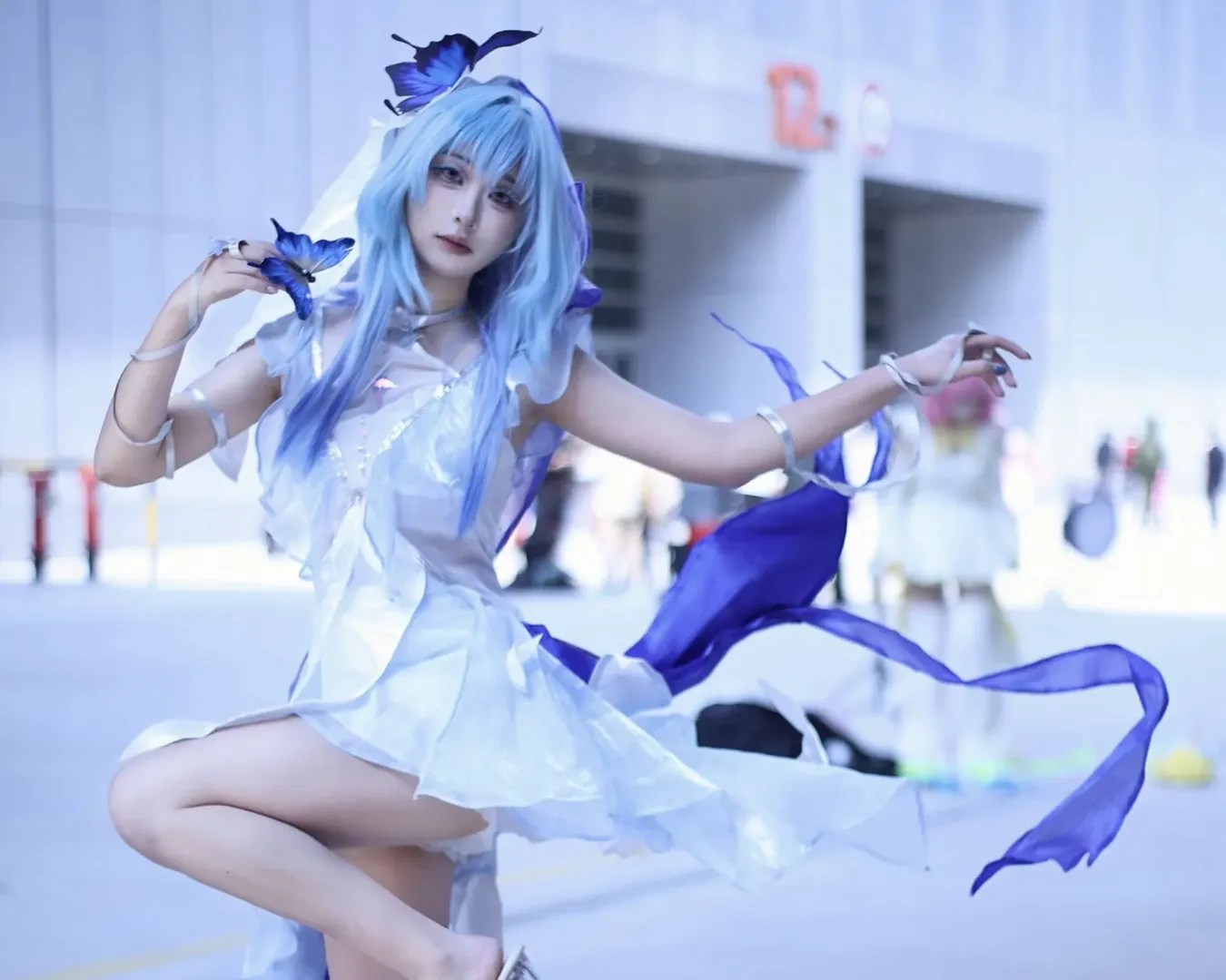 原神, 甘雨cos, 漫展返圖, 二次元cosplay, 清冷風攝影 - 第2張
