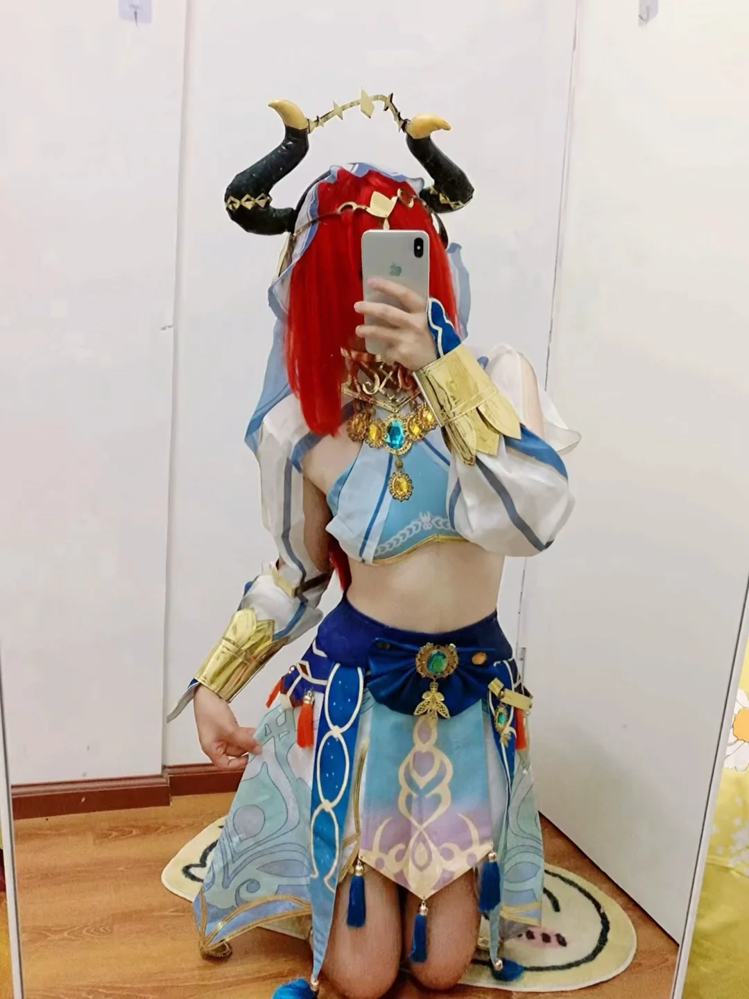 原神, 镜面自拍, 妮露cos, cosplay穿搭, 游戏角色扮演 - 第2张