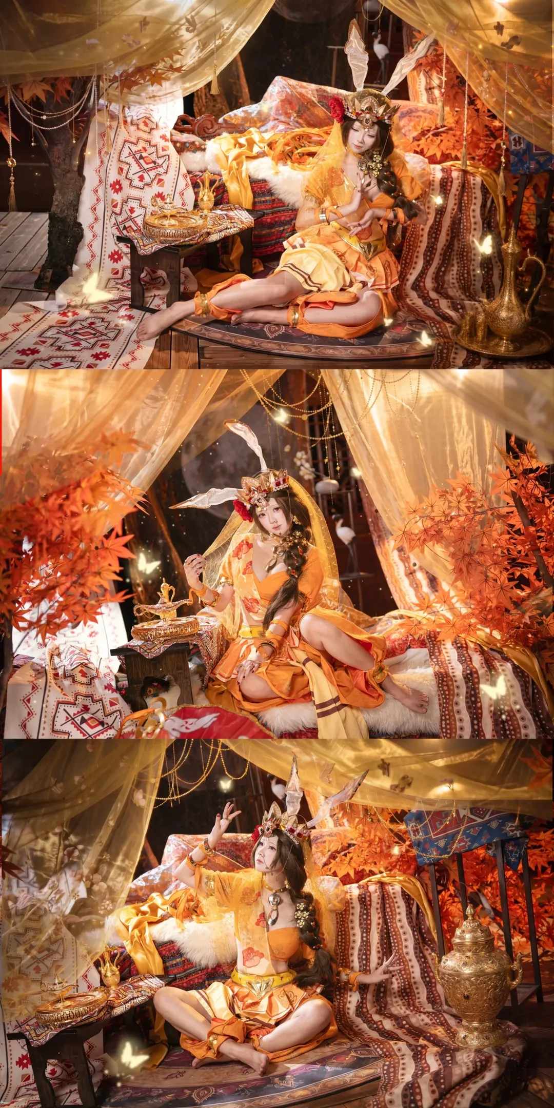 棚拍, 王者荣耀, 公孙离cos, 异域风情, cosplay摄影 - 第1张