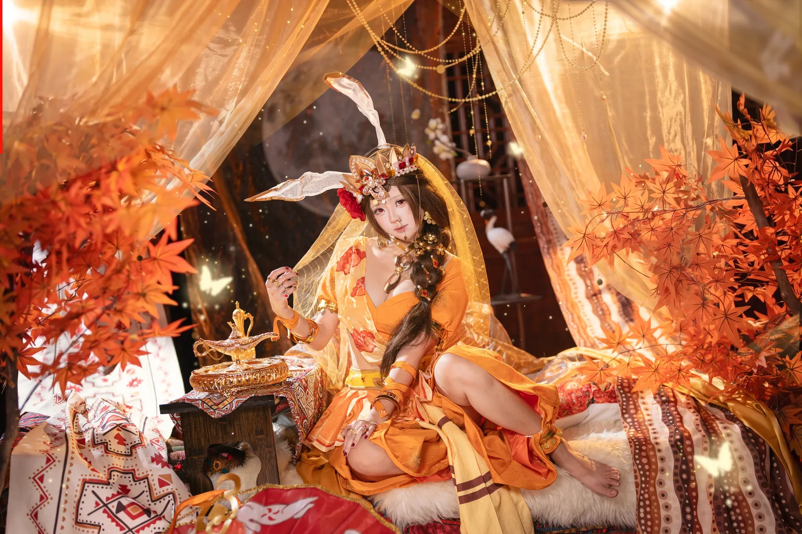 棚拍, 王者荣耀, 公孙离cos, 异域风情, cosplay摄影 - 第2张