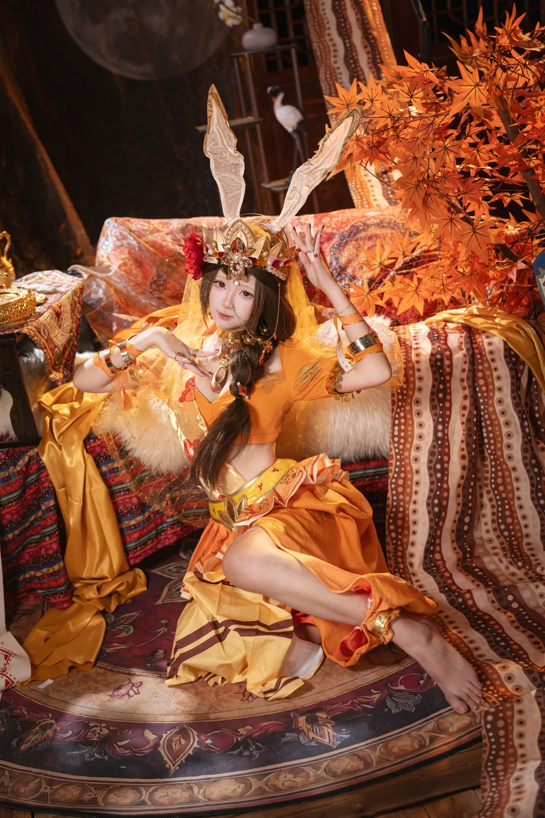 Studio shoot, Honor of Kings, Gongsun Li Cosplay, Exotic style, Cosplay photography