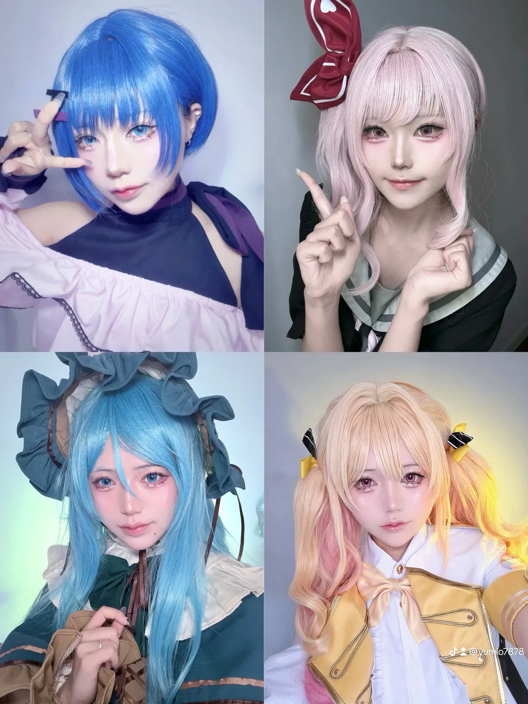 Wig styling, Girl band, Cosplay wig, Wig stylist daily life, Free commissions