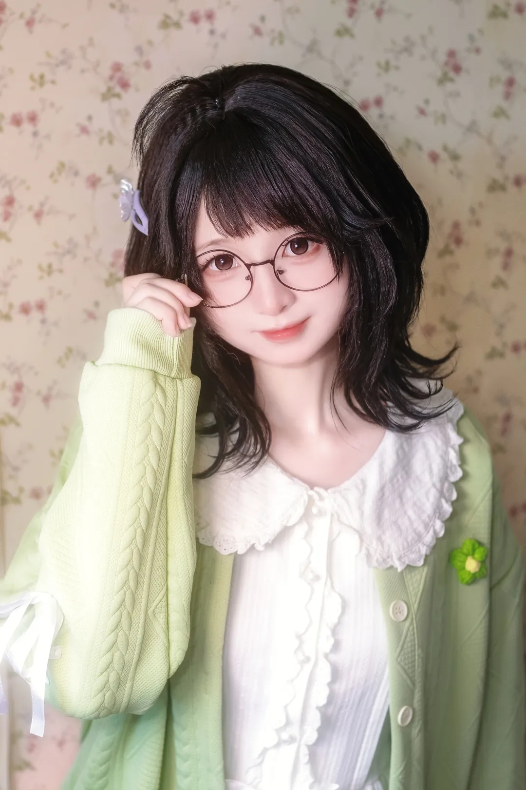 cos正片, 眼镜娘, 昙露凝cos, 纸嫁衣9, 中式恐怖cosplay