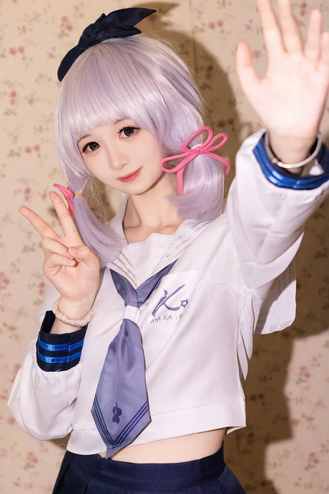 角色扮演, 二次元, 原神, 神里绫华cos, 水手服 - 第2张