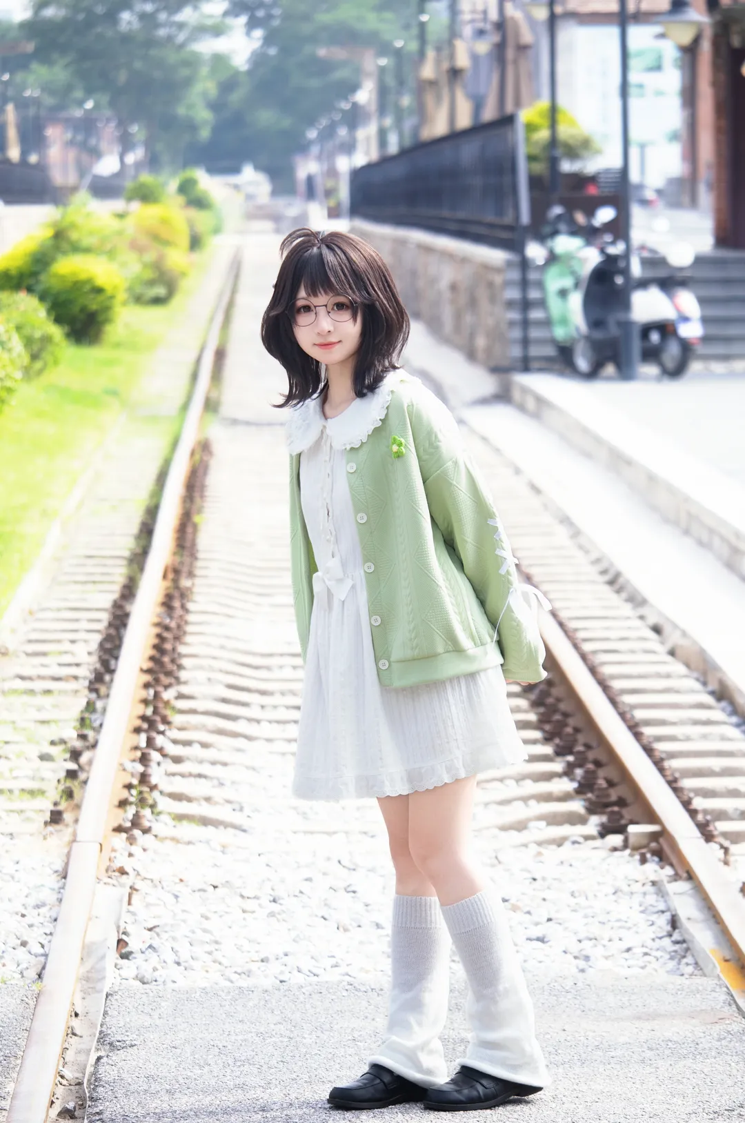 cosplay, 日系少女, 长筒袜cos, 昙露凝cos, 纸嫁衣9 - 第1张