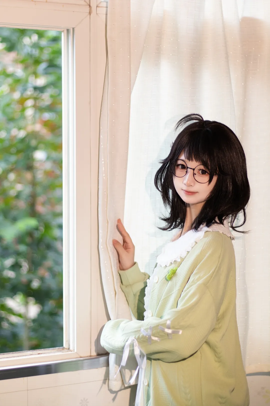 cosplay, 日系少女, 长筒袜cos, 昙露凝cos, 纸嫁衣9 - 第3张
