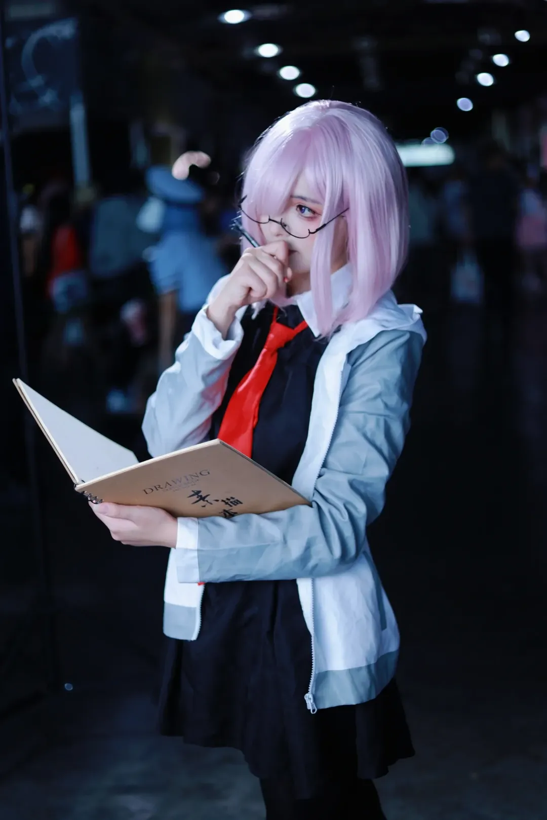cosplay, Fate/Grand Order, 漫展场照, 黑丝, 玛修cos - 第2张