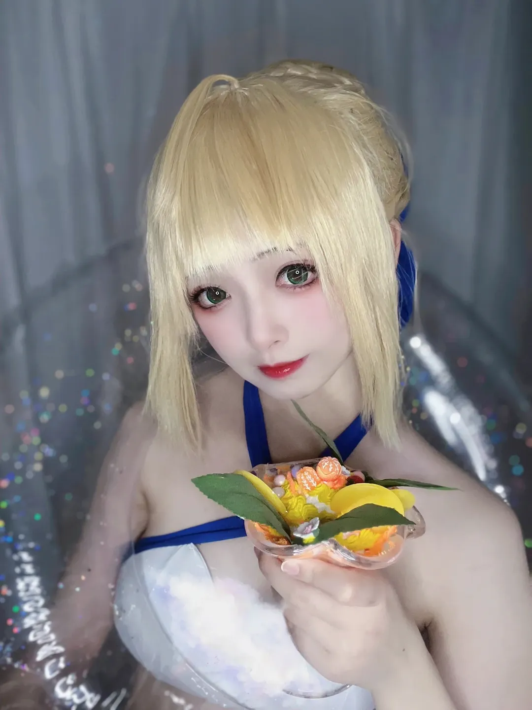 Fate/Grand Order, 阿尔托莉雅cos, 夏日泳装, cosplay摄影, 二次元外景
