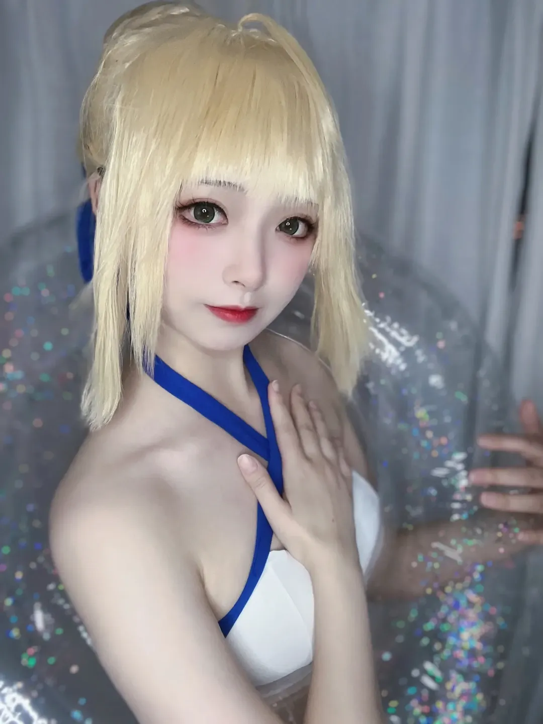 Fate/Grand Order, 阿尔托莉雅cos, 夏日泳装, cosplay摄影, 二次元外景 - 第3张