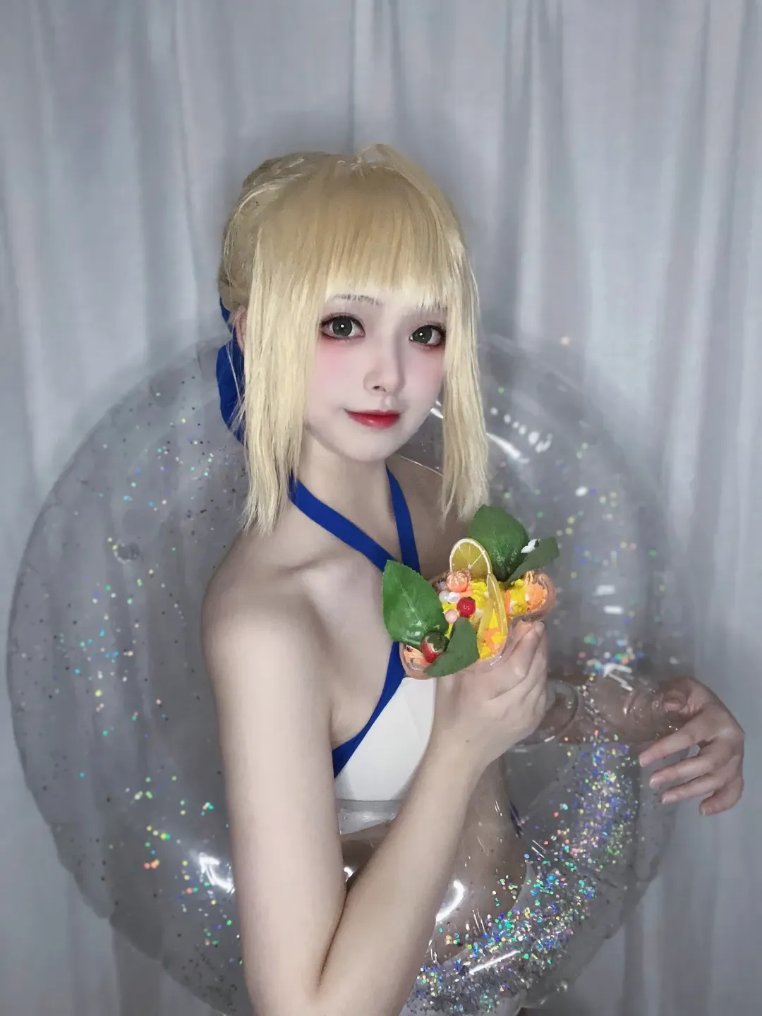 Fate/Grand Order, 阿尔托莉雅cos, 夏日泳装, cosplay摄影, 二次元外景 - 第4张