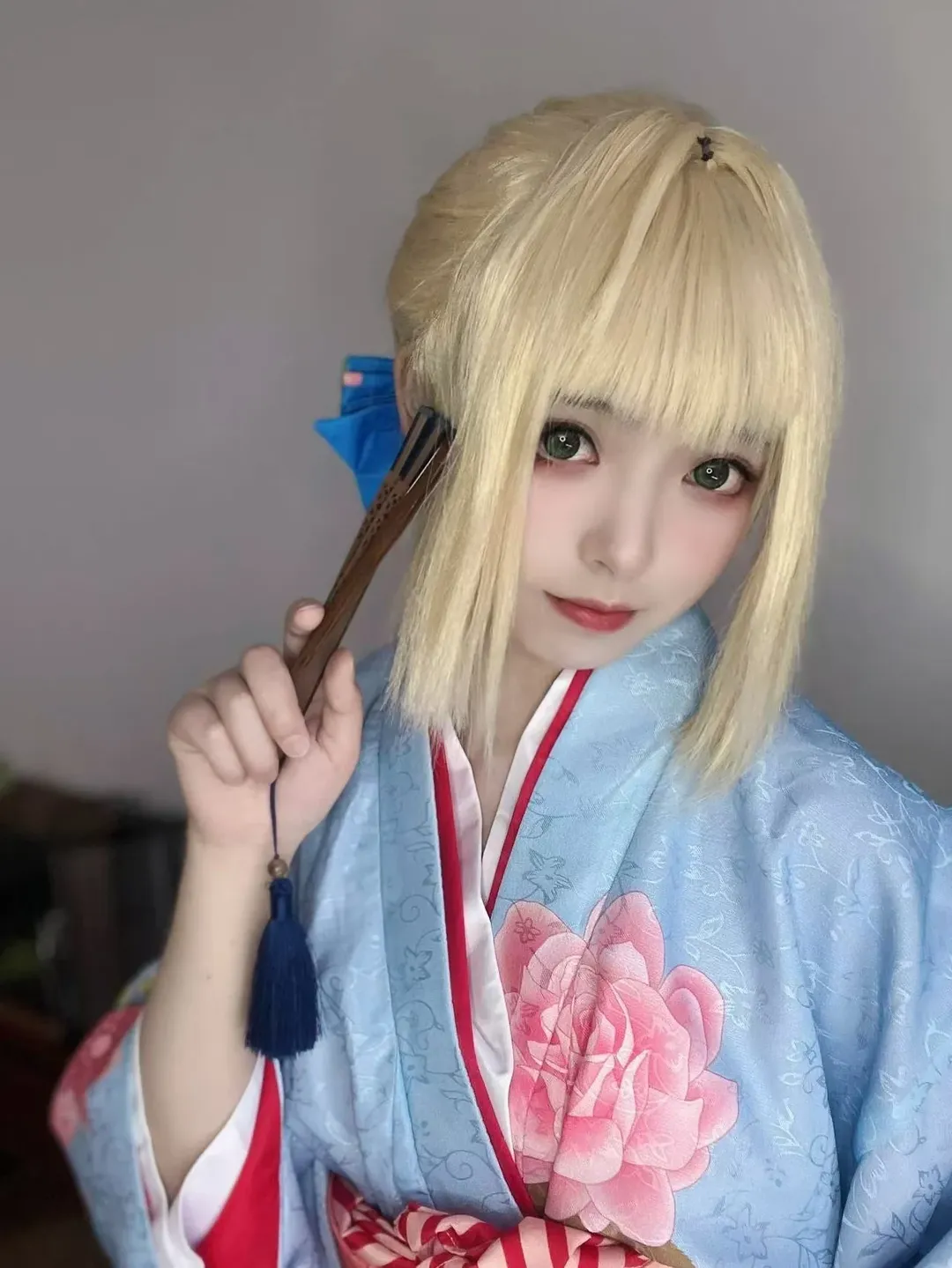 Cosplay, 二次元, Fate/Grand Order, 阿尔托莉雅cos, 和服cos - 第1张