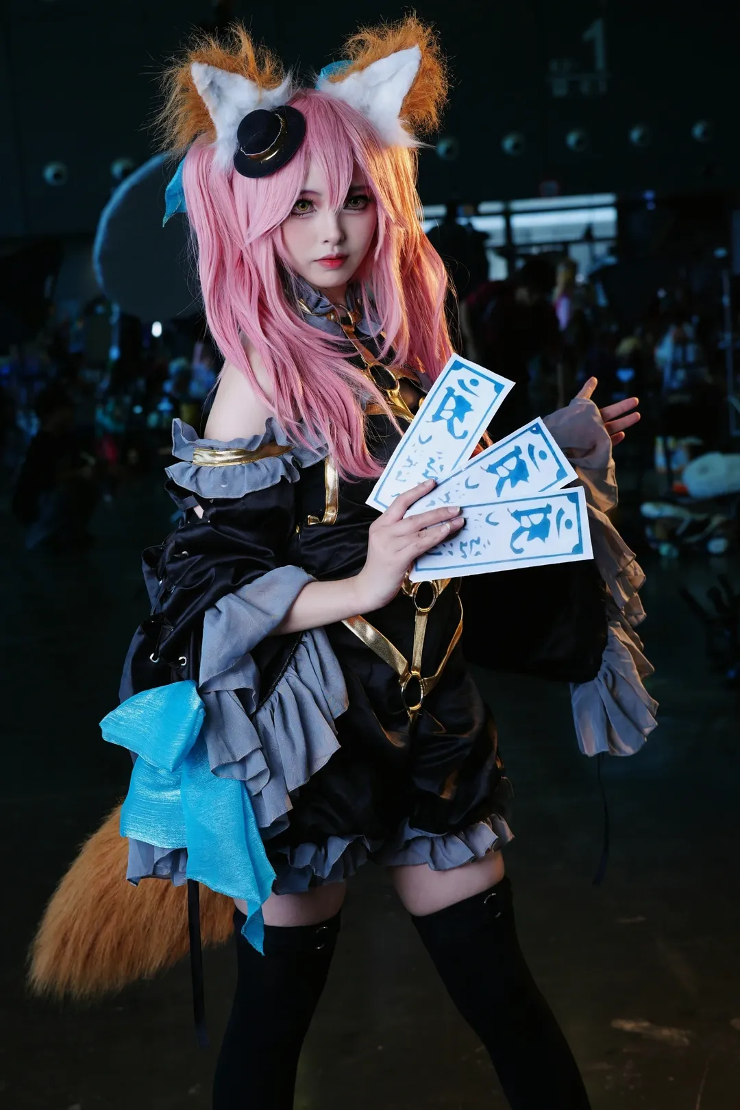 cosplay, 漫展返圖, Fate, 玉藻前cos, 絲襪 - 第1張