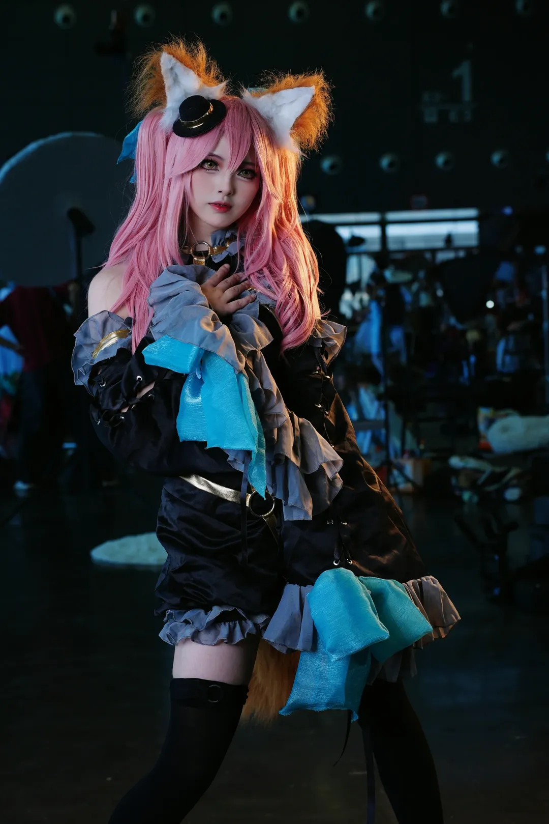 cosplay, 漫展返圖, Fate, 玉藻前cos, 絲襪 - 第2張