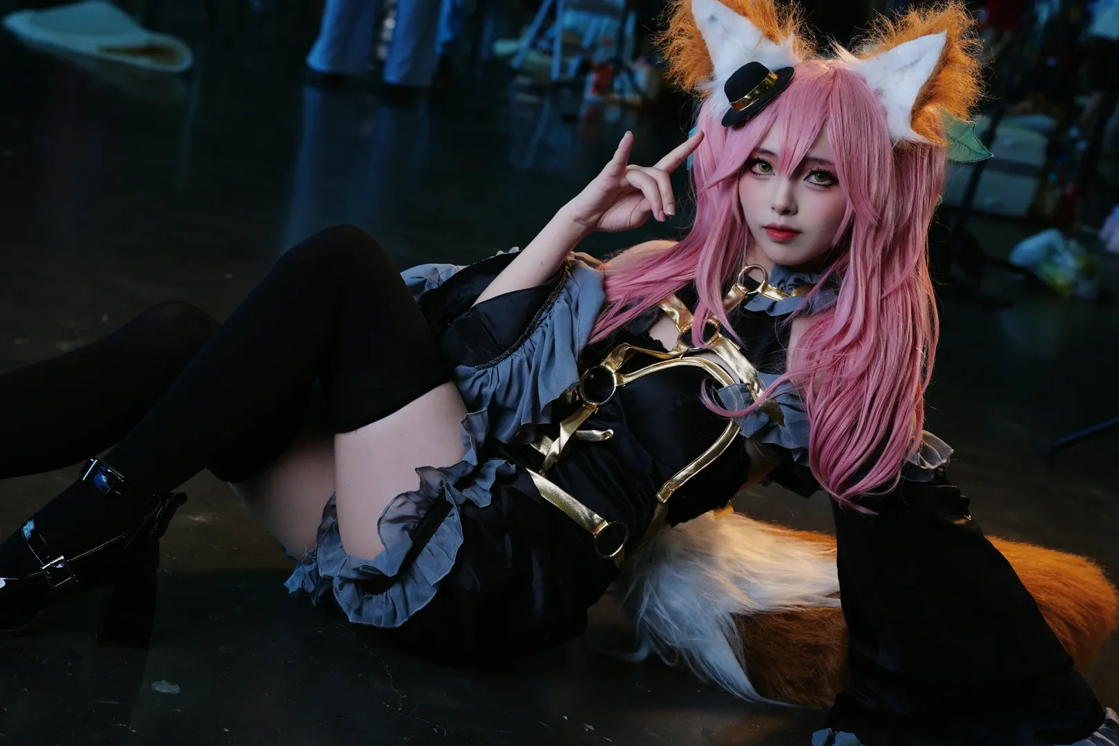 cosplay, 漫展返圖, Fate, 玉藻前cos, 絲襪 - 第4張