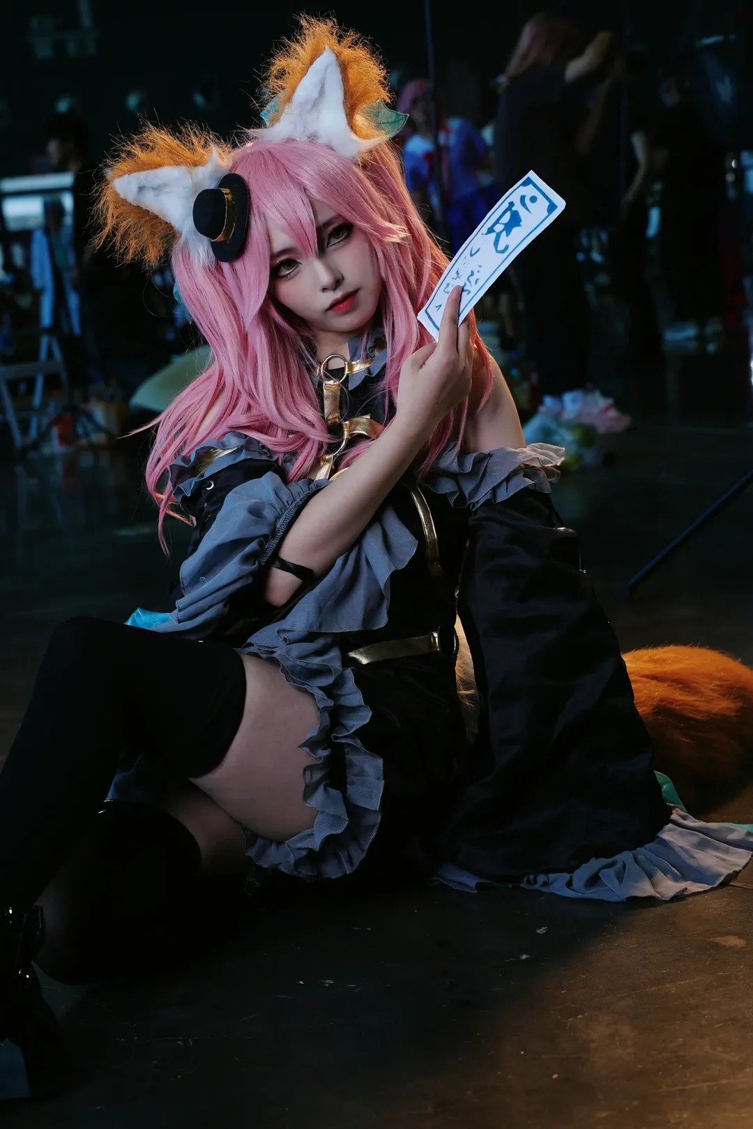 cosplay, 漫展返圖, Fate, 玉藻前cos, 絲襪 - 第5張