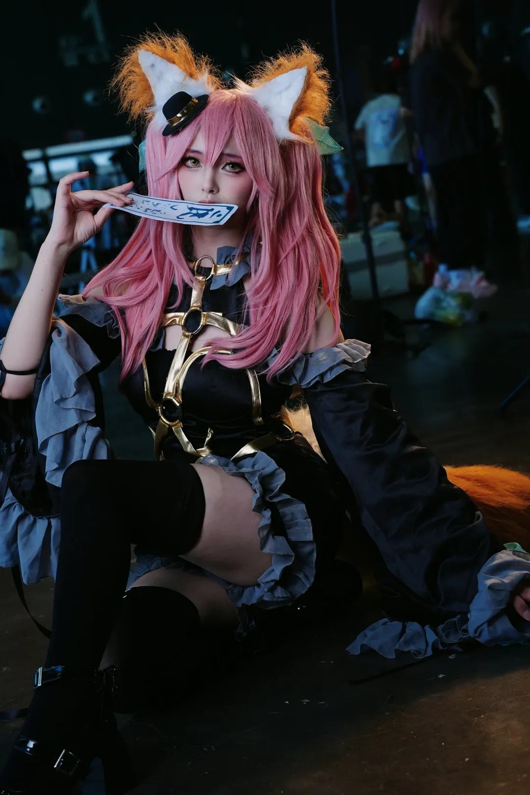 cosplay, 漫展返圖, Fate, 玉藻前cos, 絲襪 - 第6張
