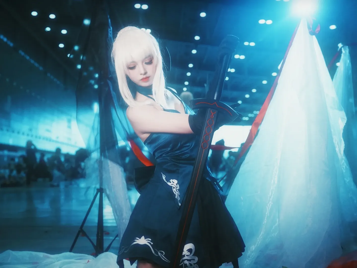 Fate/Grand Order, イベント写真, アルトリア コスプレ, コスプレ撮影, 熱波アニメコンベンション