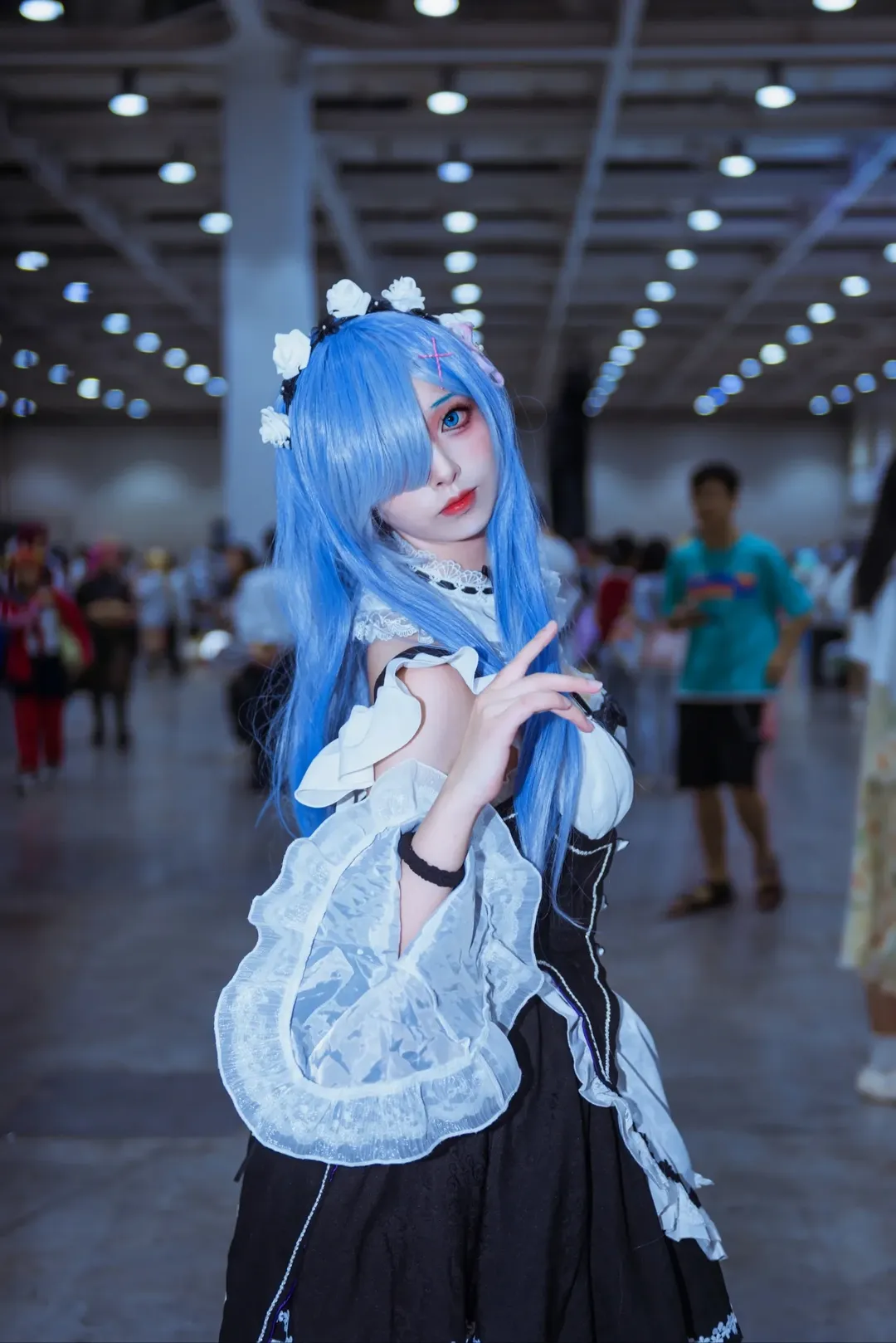 从零开始的异世界生活, 漫展场照, 雷姆cos, cosplay返图, tcd漫展 - 第3张