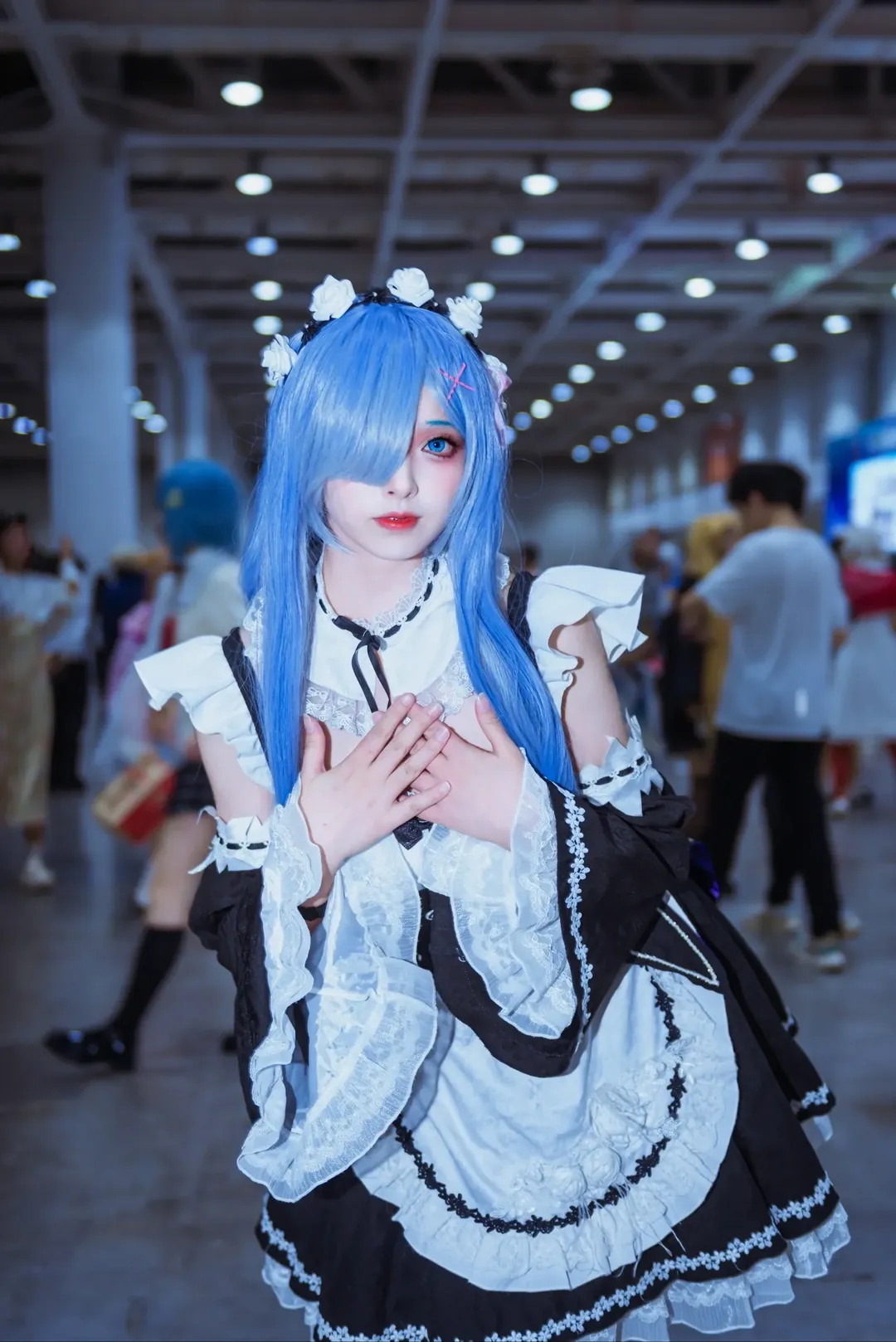 从零开始的异世界生活, 漫展场照, 雷姆cos, cosplay返图, tcd漫展 - 第5张