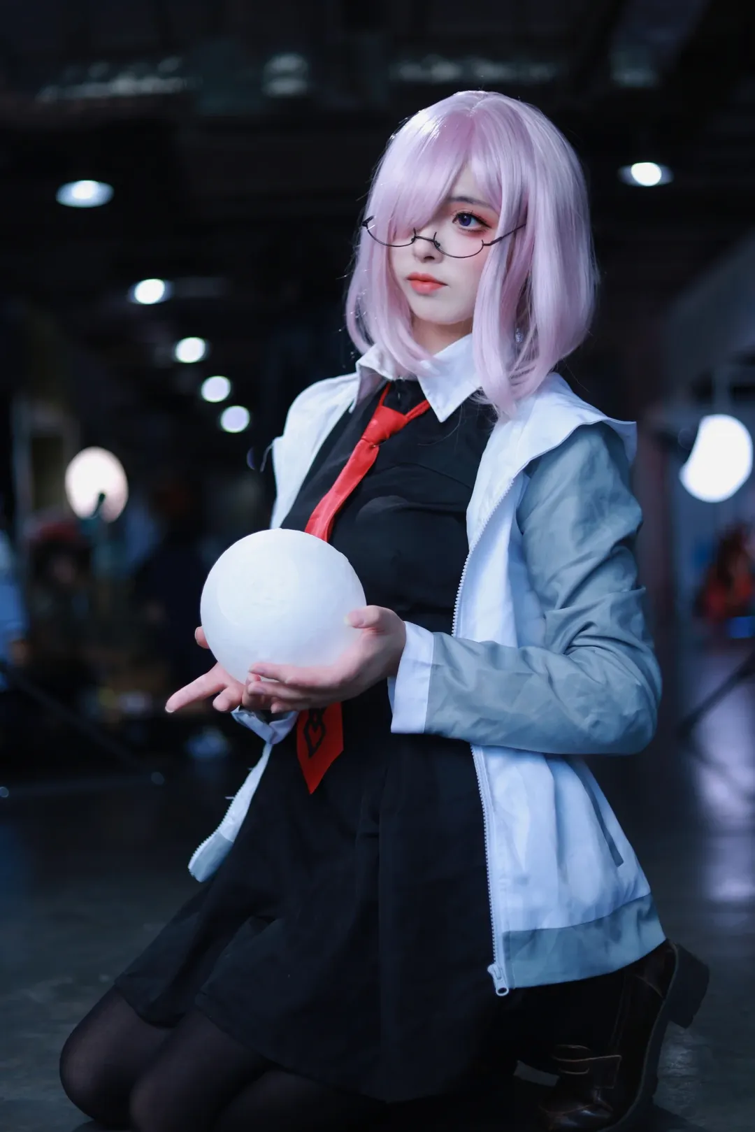 场照, 漫展返图, FGO, 黑丝, 玛修cos