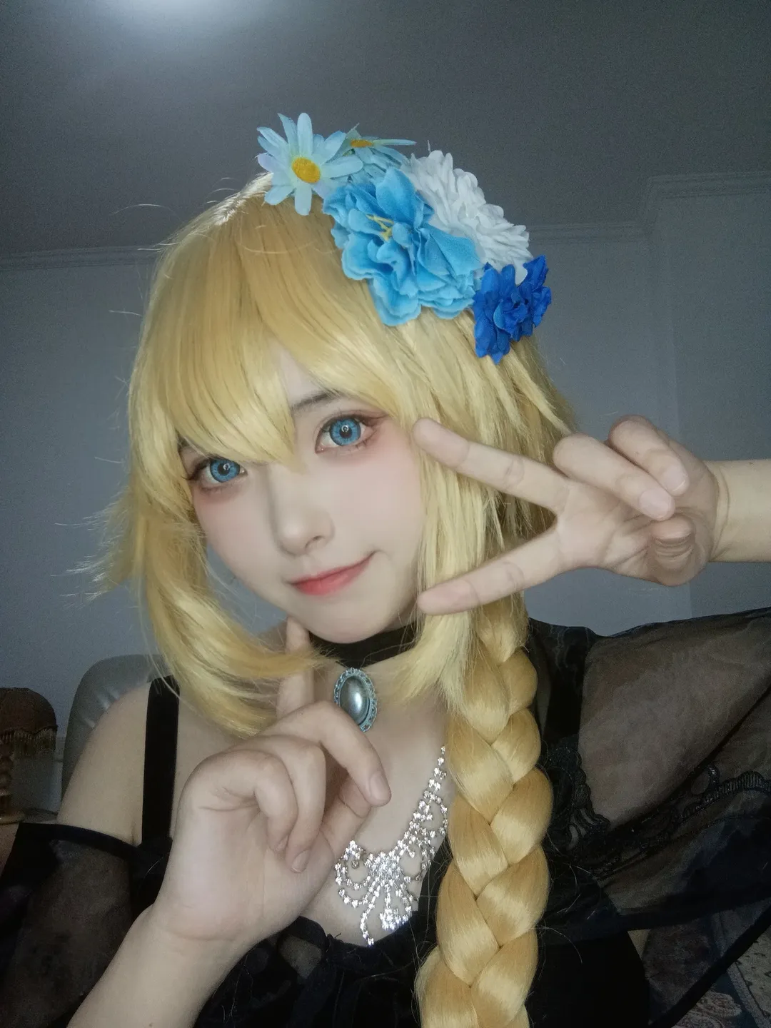 コスプレ, コスプレ撮影, フェイト, ジャンヌ・ダルク コスプレ, 黒いドレス - 1枚目