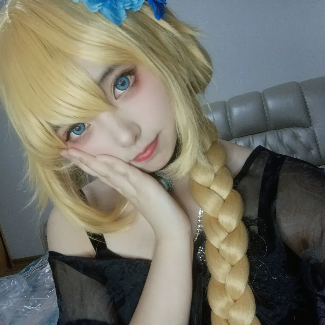 コスプレ, コスプレ撮影, フェイト, ジャンヌ・ダルク コスプレ, 黒いドレス - 2枚目