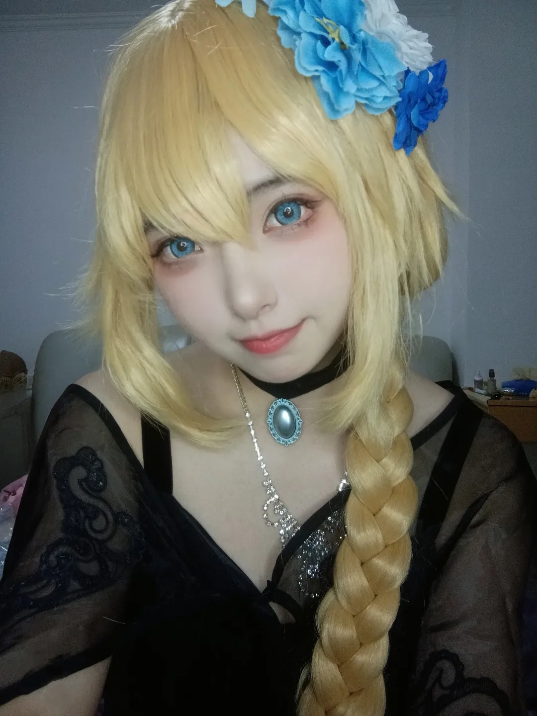 cosplay, cosplay摄影, fate, 贞德cos, 黑裙