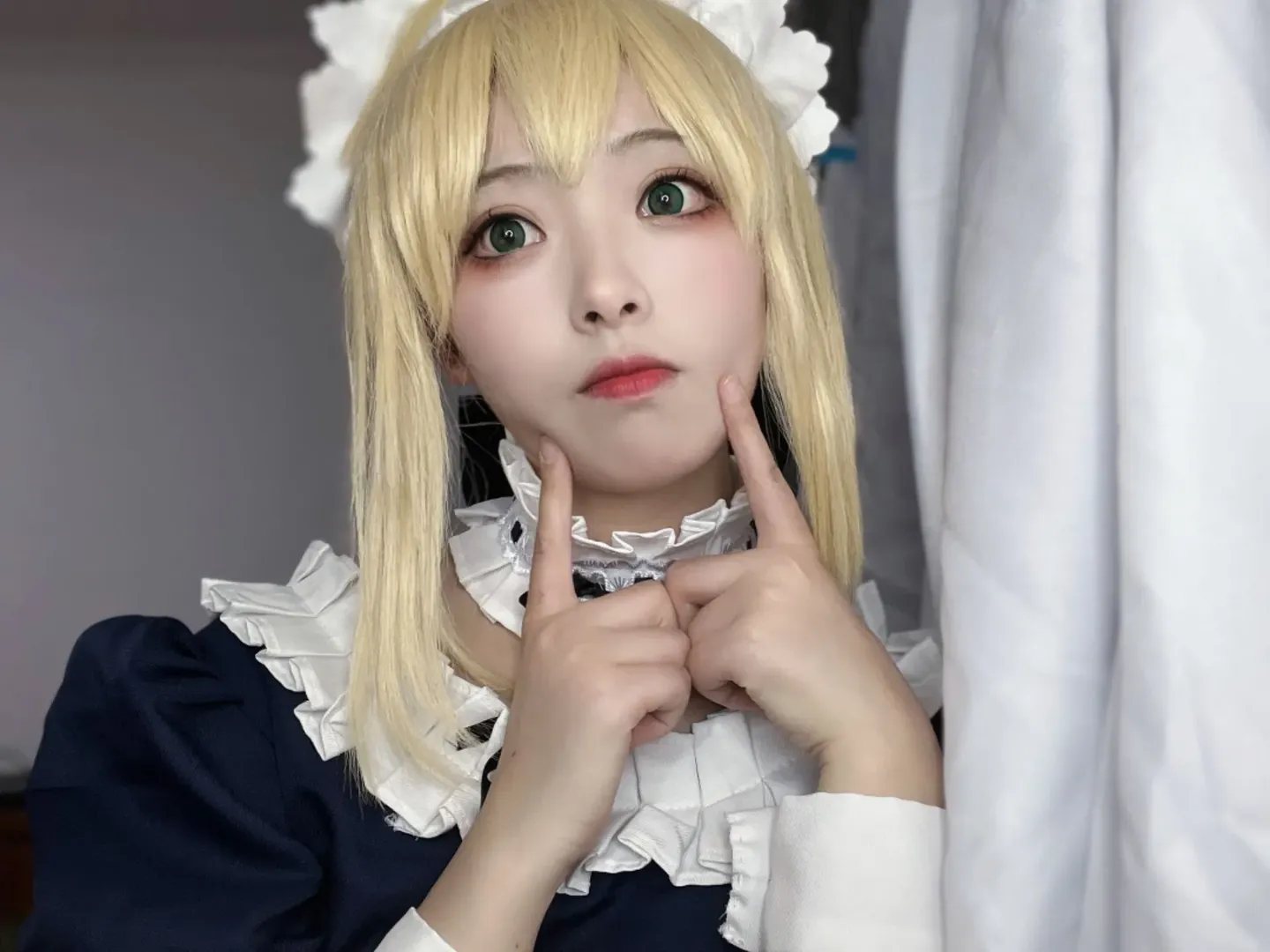 二次元, Fate/Grand Order, 阿尔托莉雅cos, 女仆装, cosplay摄影