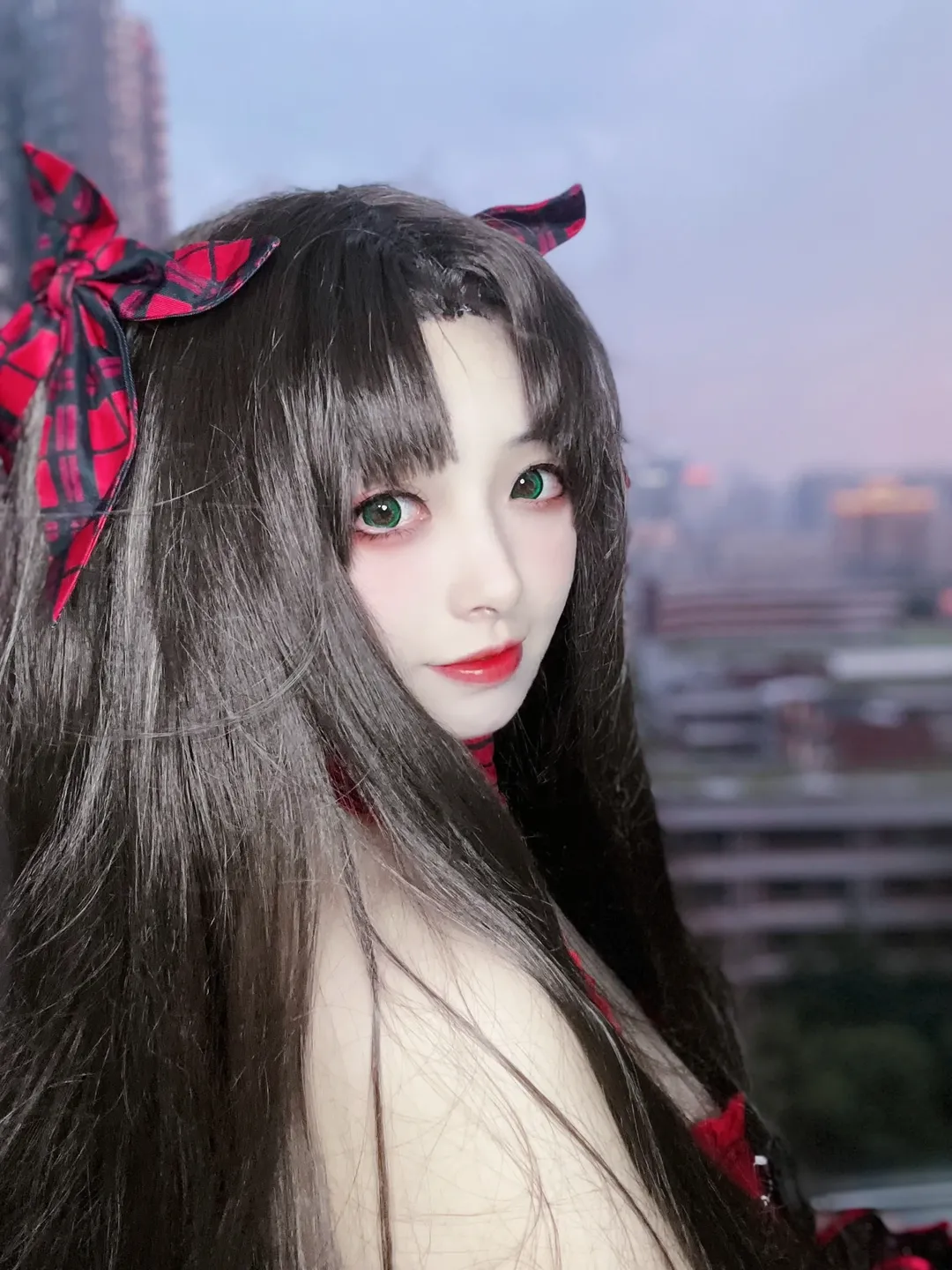 Fate/Grand Order, 哥特风, 远坂凛cos, cosplay摄影, 月之女王 - 第2张