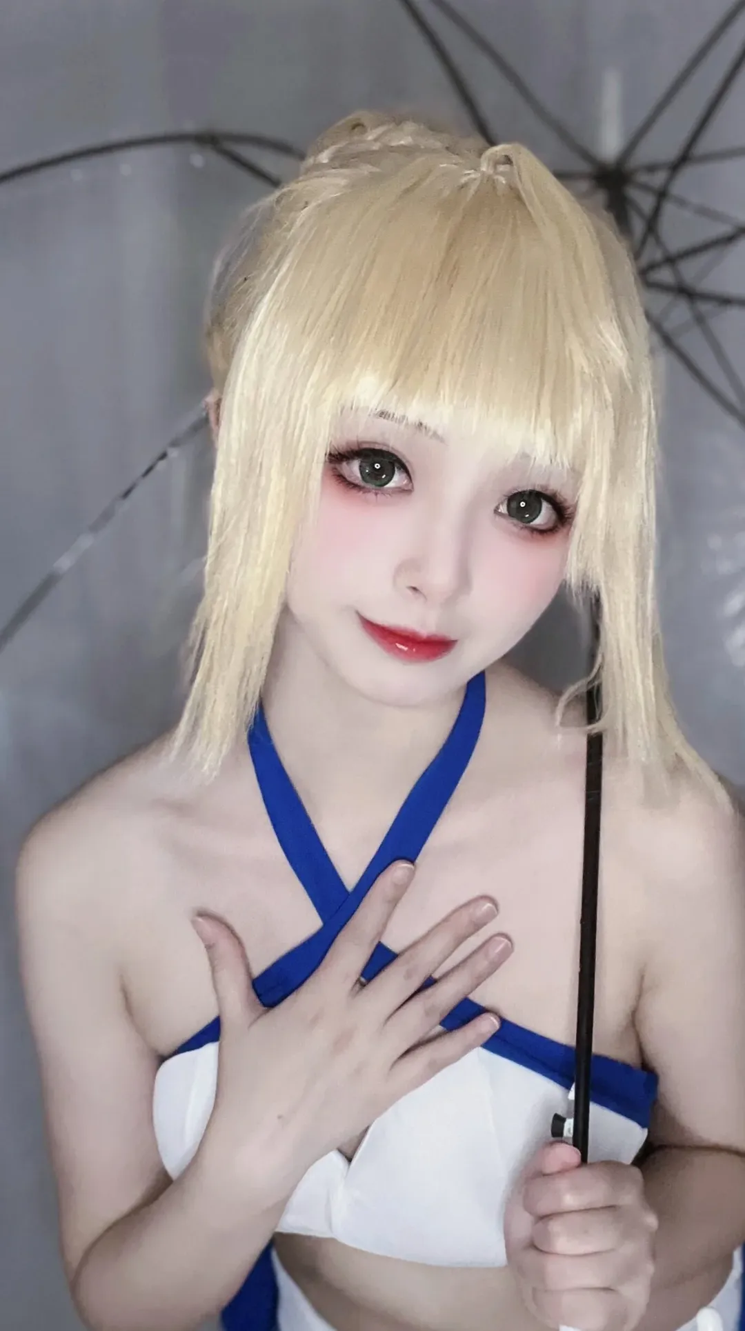 cosplay, Fate/Grand Order, 阿尔托莉雅cos, 夏日, 水枪