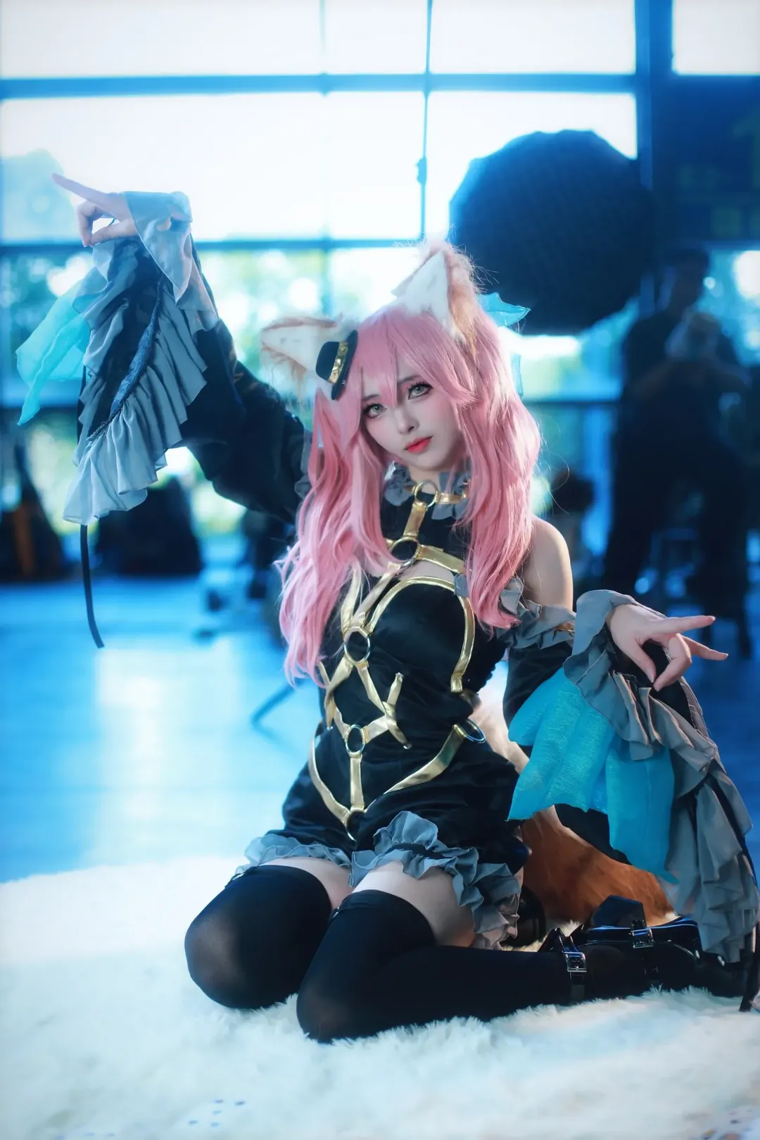 cosplay, Fate/Grand Order, 漫展, 黑丝, 玉藻前cos - 第1张